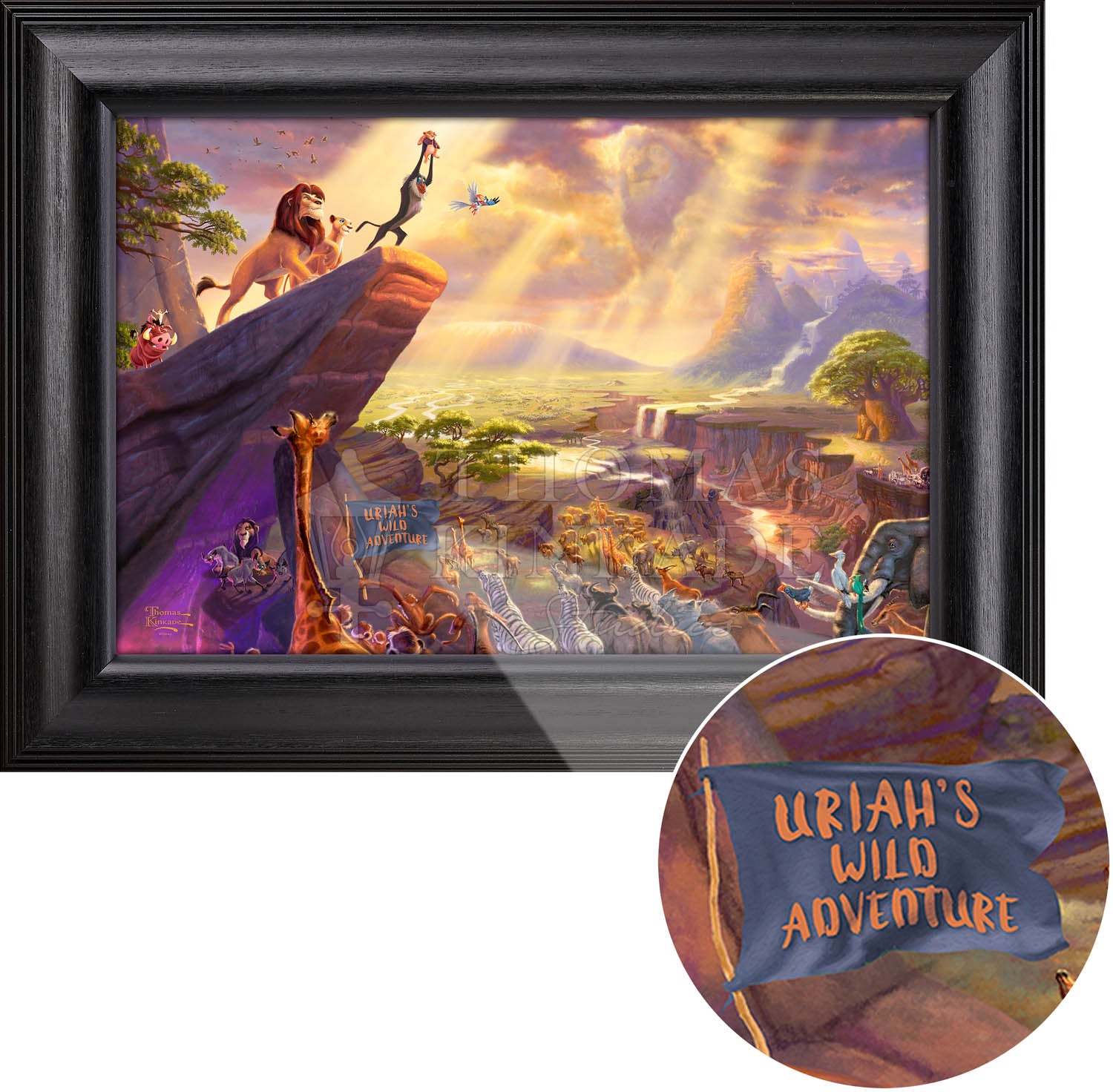 Disney The Lion King - Personalized Framed Canvas - Image 11