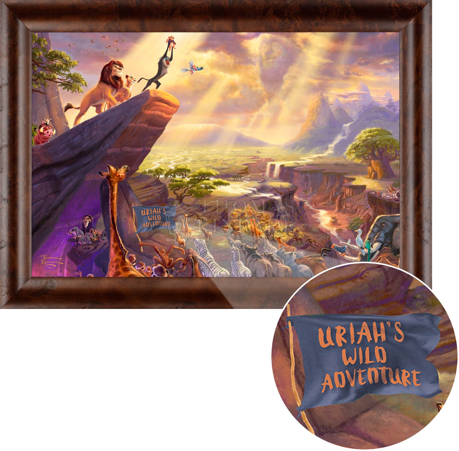Disney The Lion King - Personalized Framed Canvas - Image 9