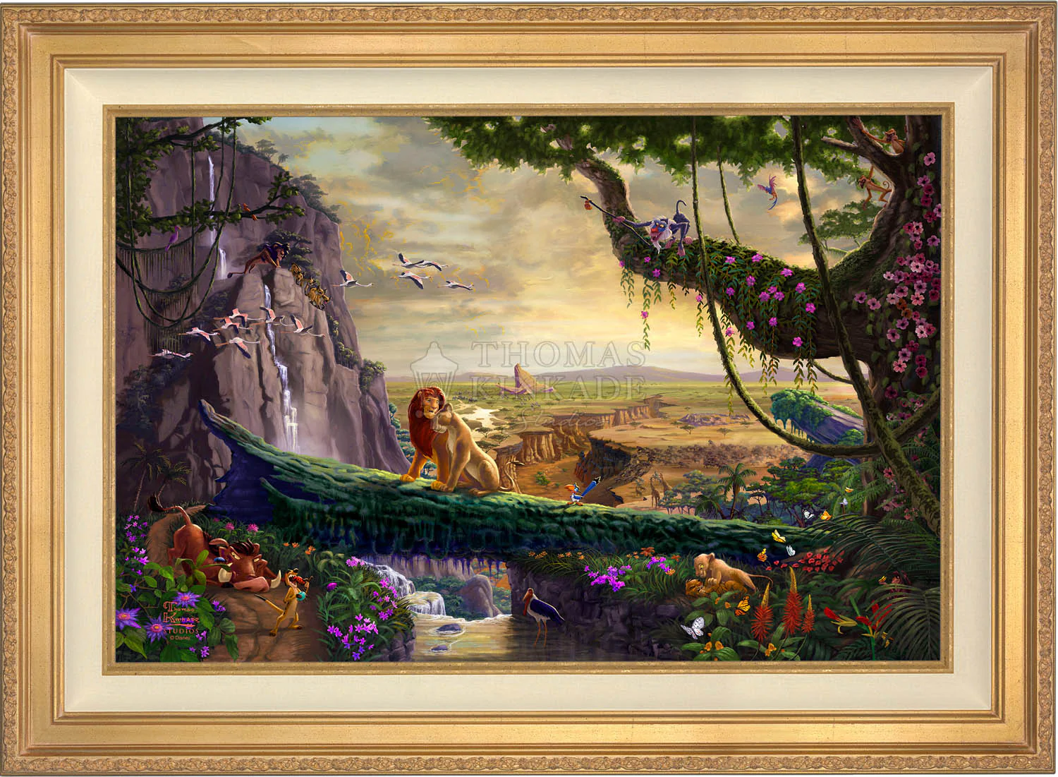 Disney The Lion King - Return to Pride Rock - Limited Edition Canvas - Image 2
