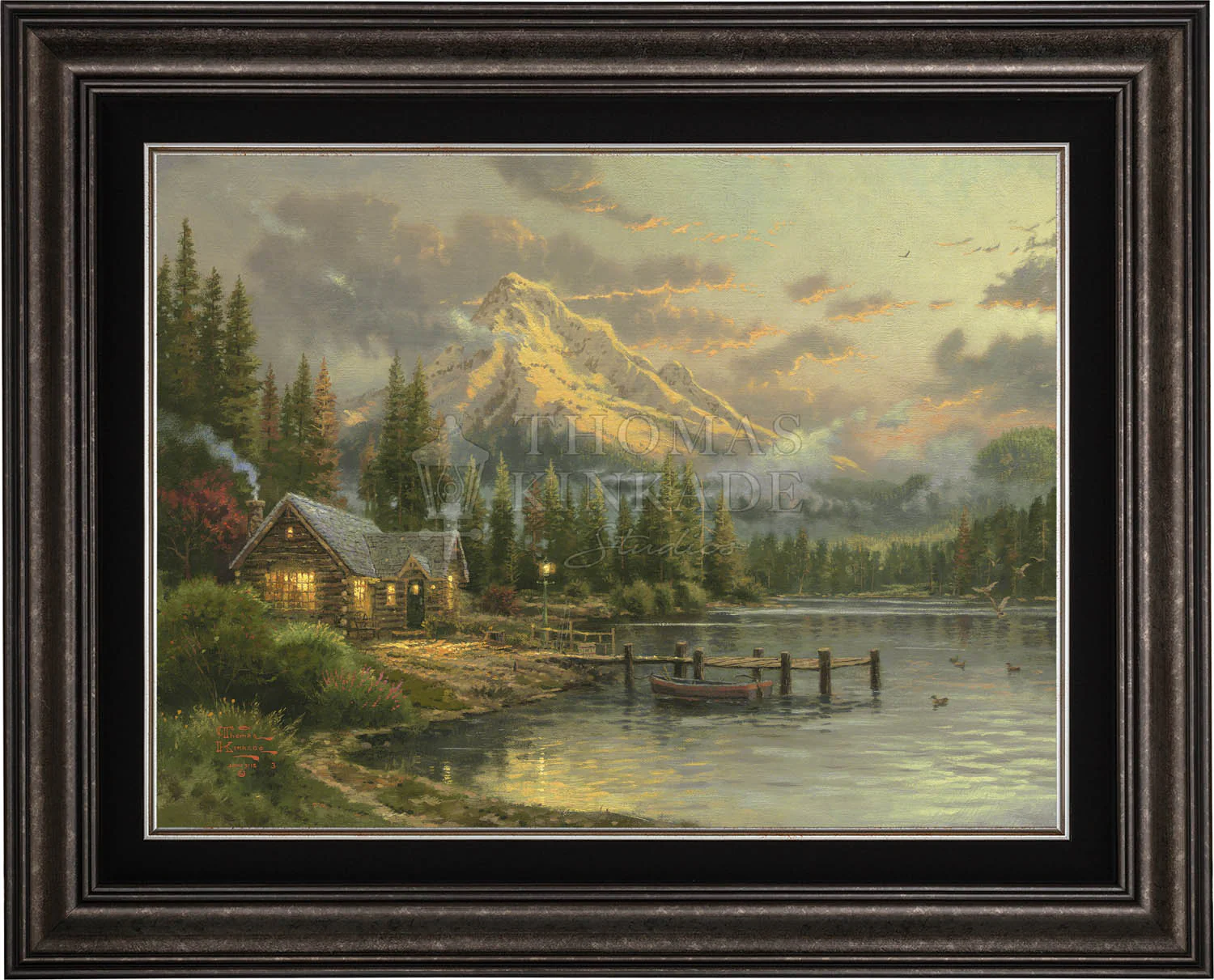 Lakeside Hideaway - Limited Edition Canvas - Image 9