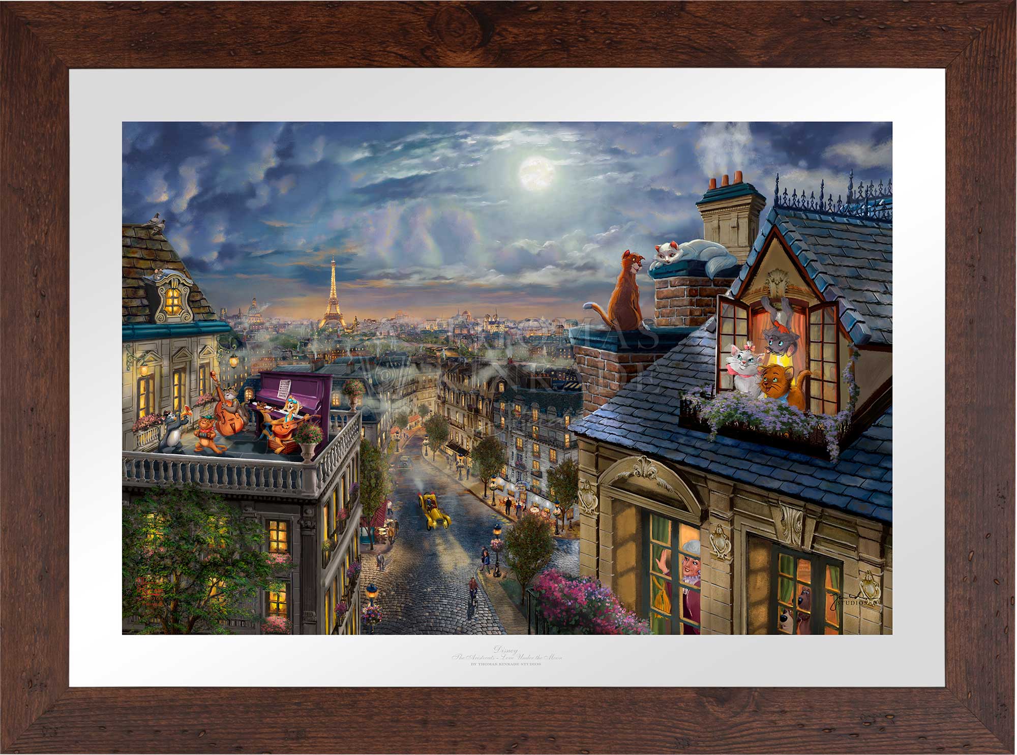 Disney The Aristocats - Love Under the Moon - Limited Edition Paper