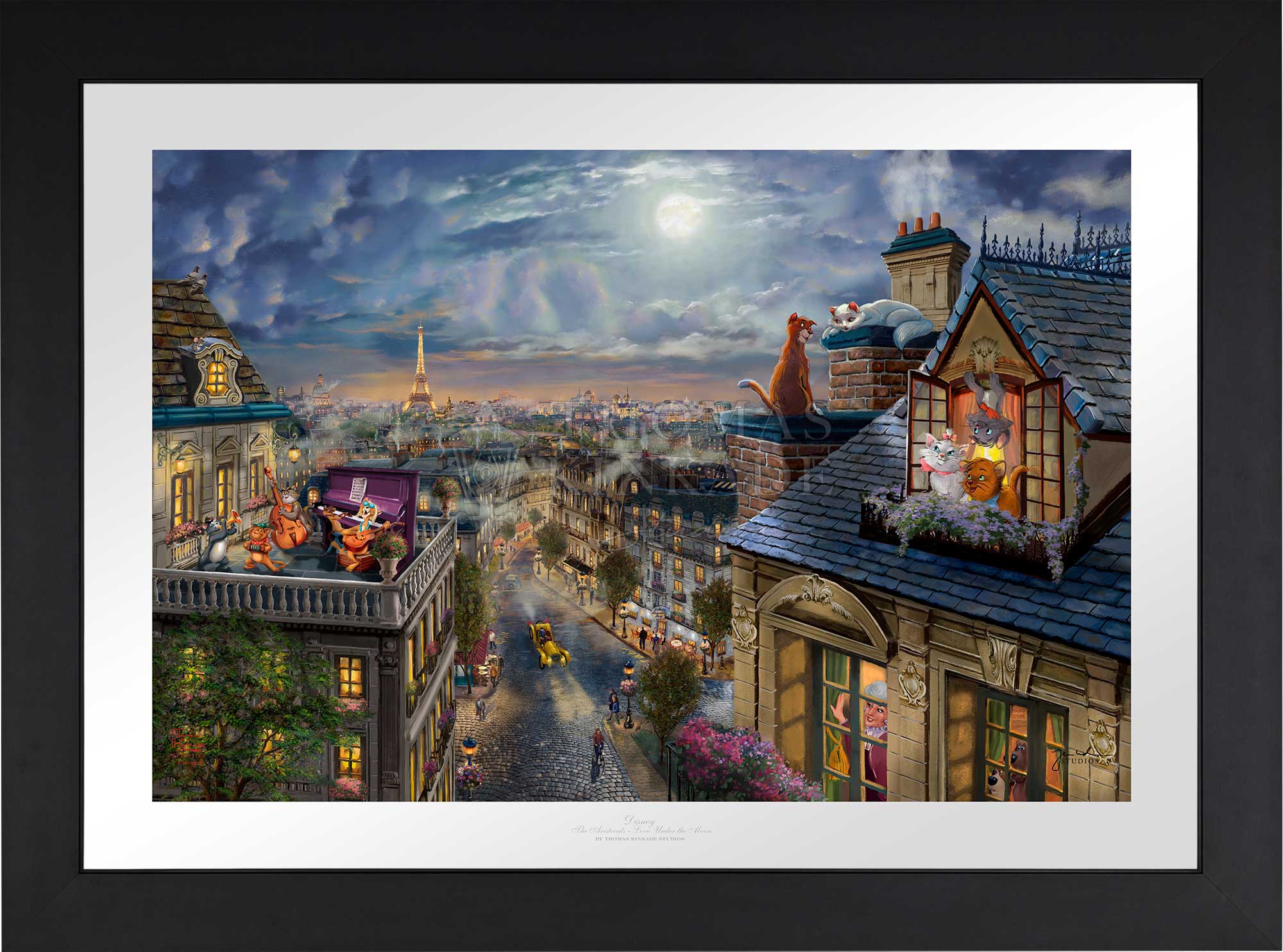 Disney The Aristocats - Love Under the Moon - Limited Edition Paper - Image 5