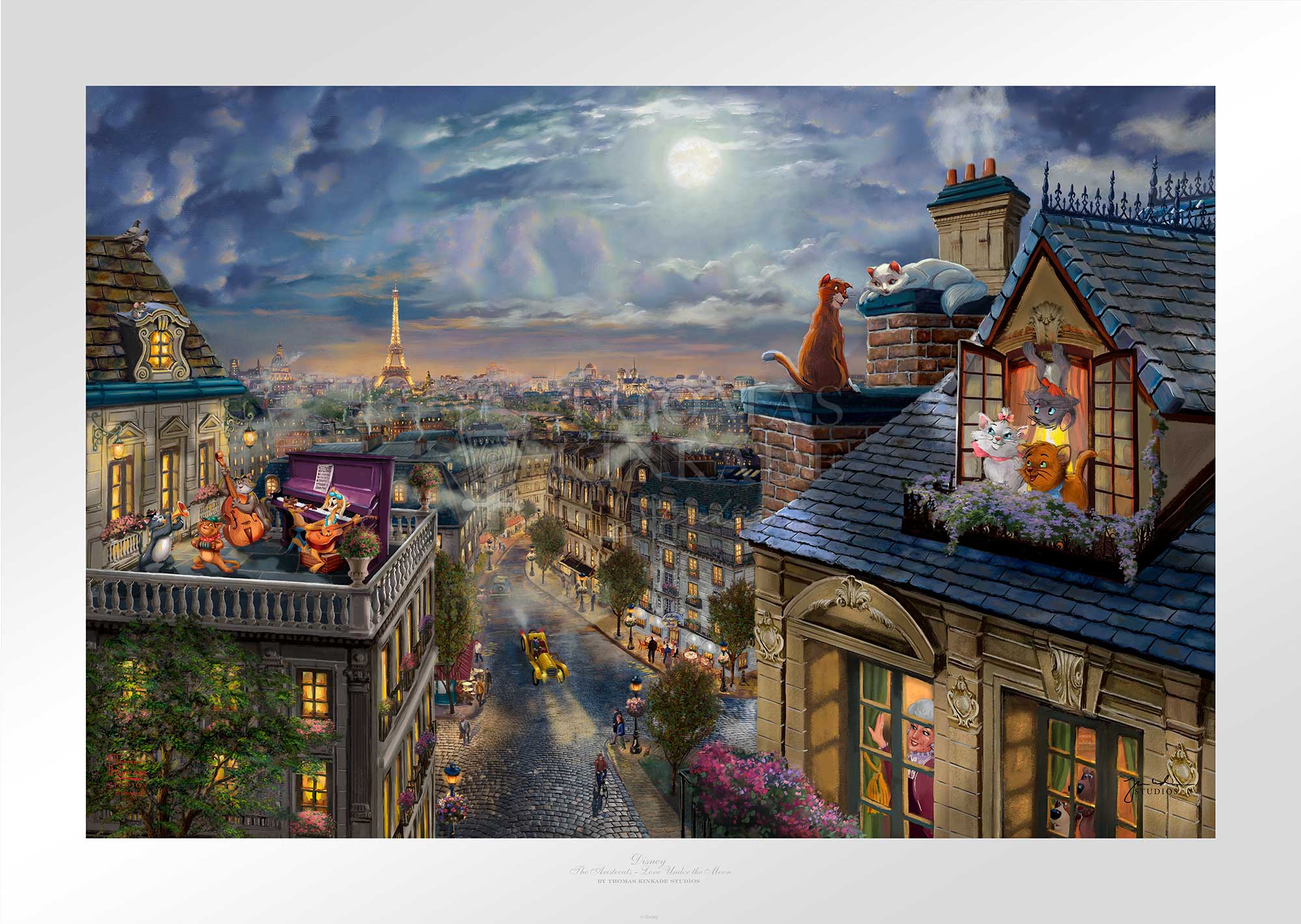 Disney The Aristocats - Love Under the Moon - Limited Edition Paper - Image 7
