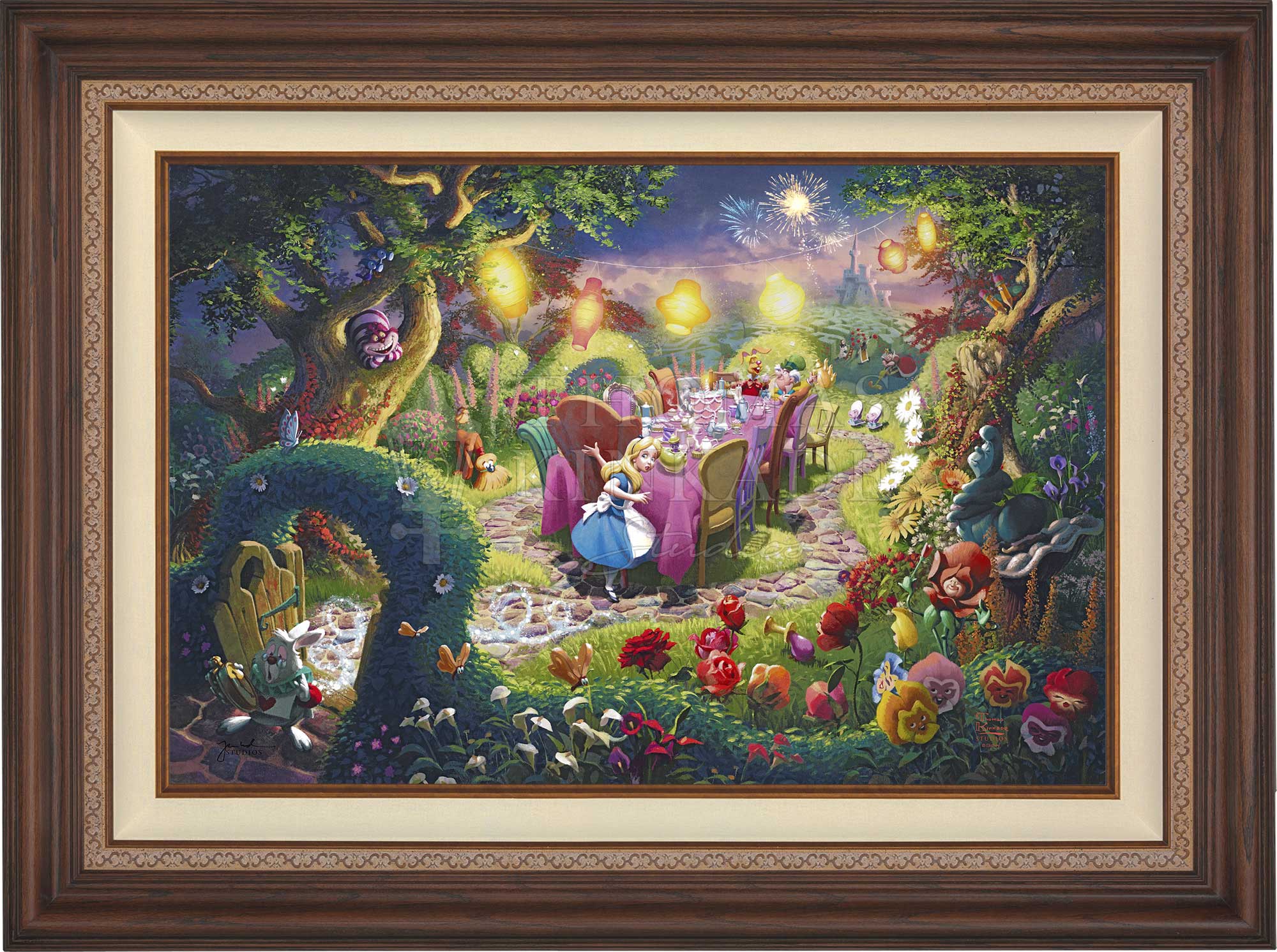 Disney Mad Hatter's Tea Party - Limited Edition Canvas - Image 11