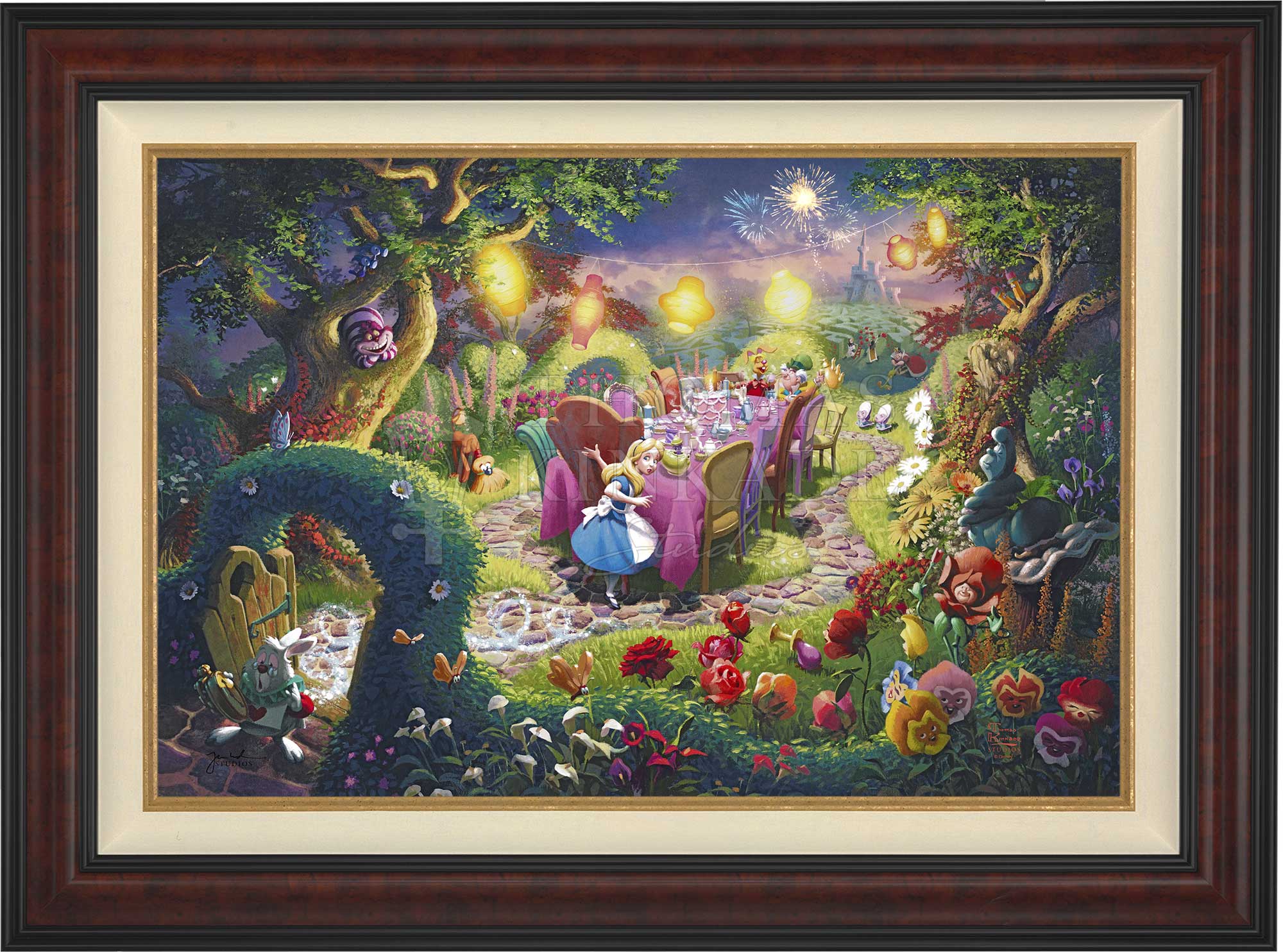 Disney Mad Hatter's Tea Party - Limited Edition Canvas - Image 5