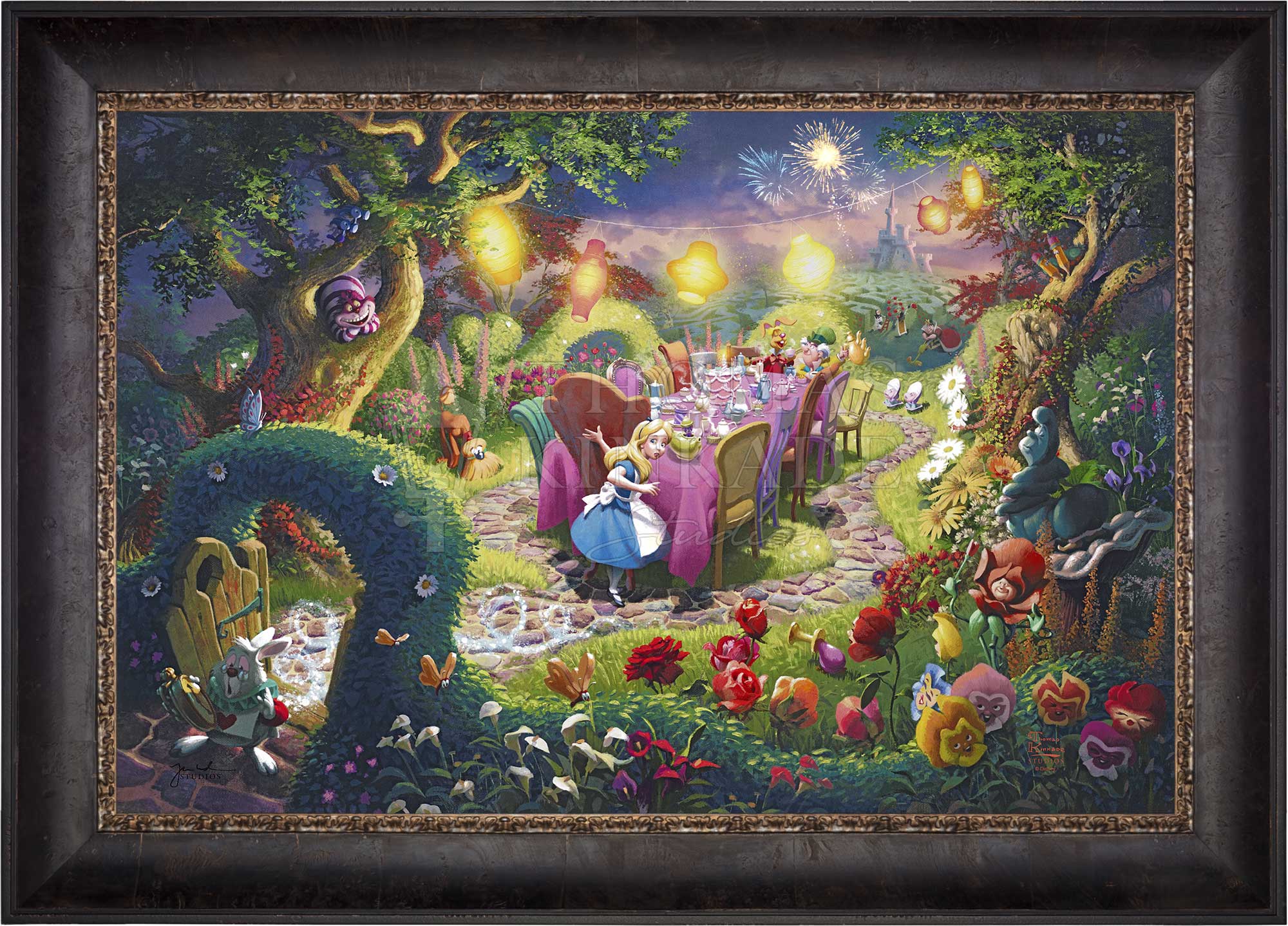 Disney Mad Hatter's Tea Party - Limited Edition Canvas - Image 6