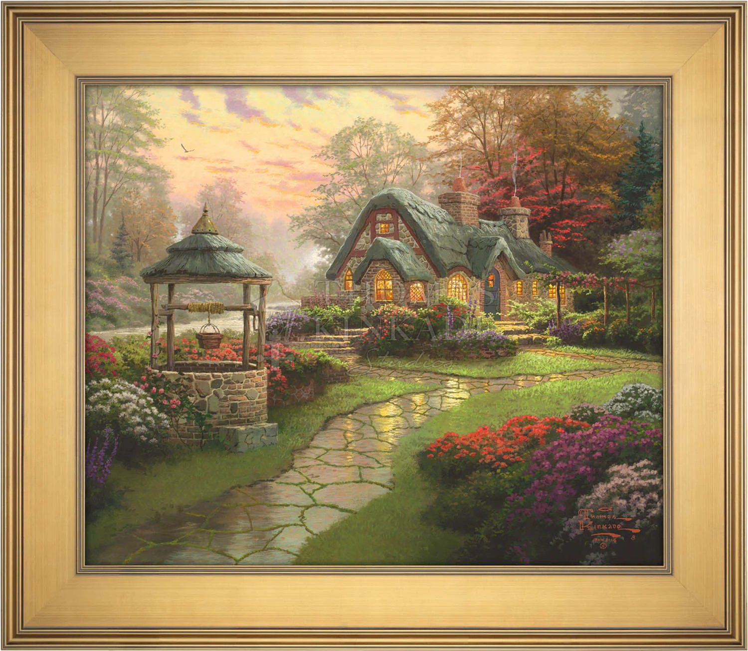 Make a Wish Cottage - Limited Edition Canvas - Image 14