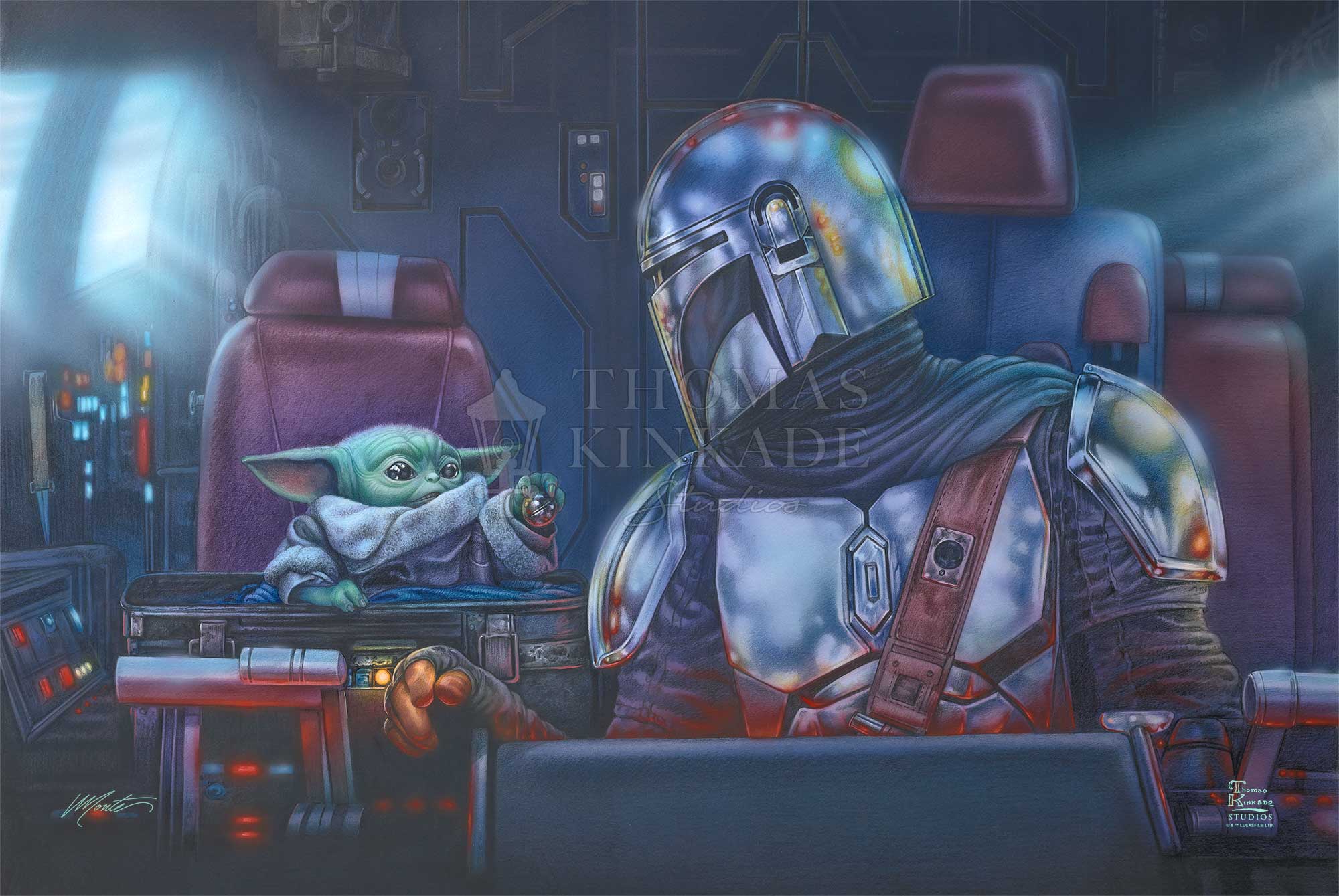 The Mandalorian™ - Two for the Road - Limited Edition Canvas - Image 17