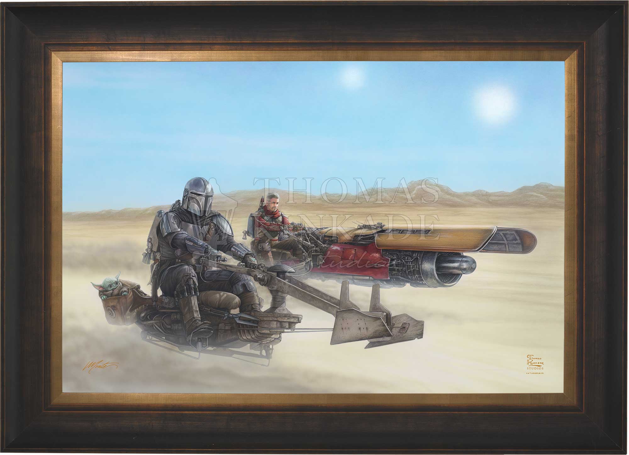 The Mandalorian™ - The Marshal - Limited Edition Canvas - Image 13