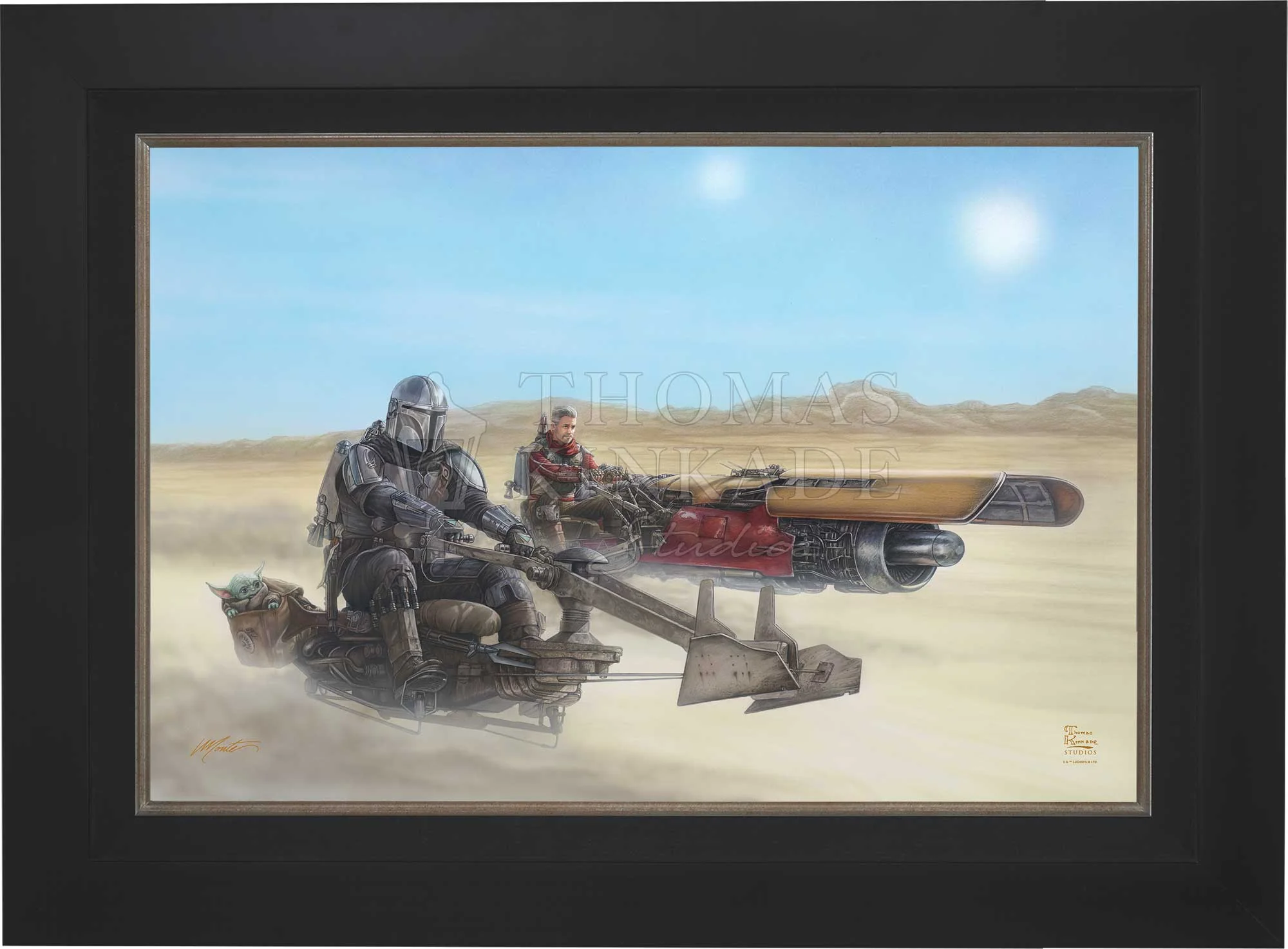 The Mandalorian™ - The Marshal - Limited Edition Canvas - Image 22