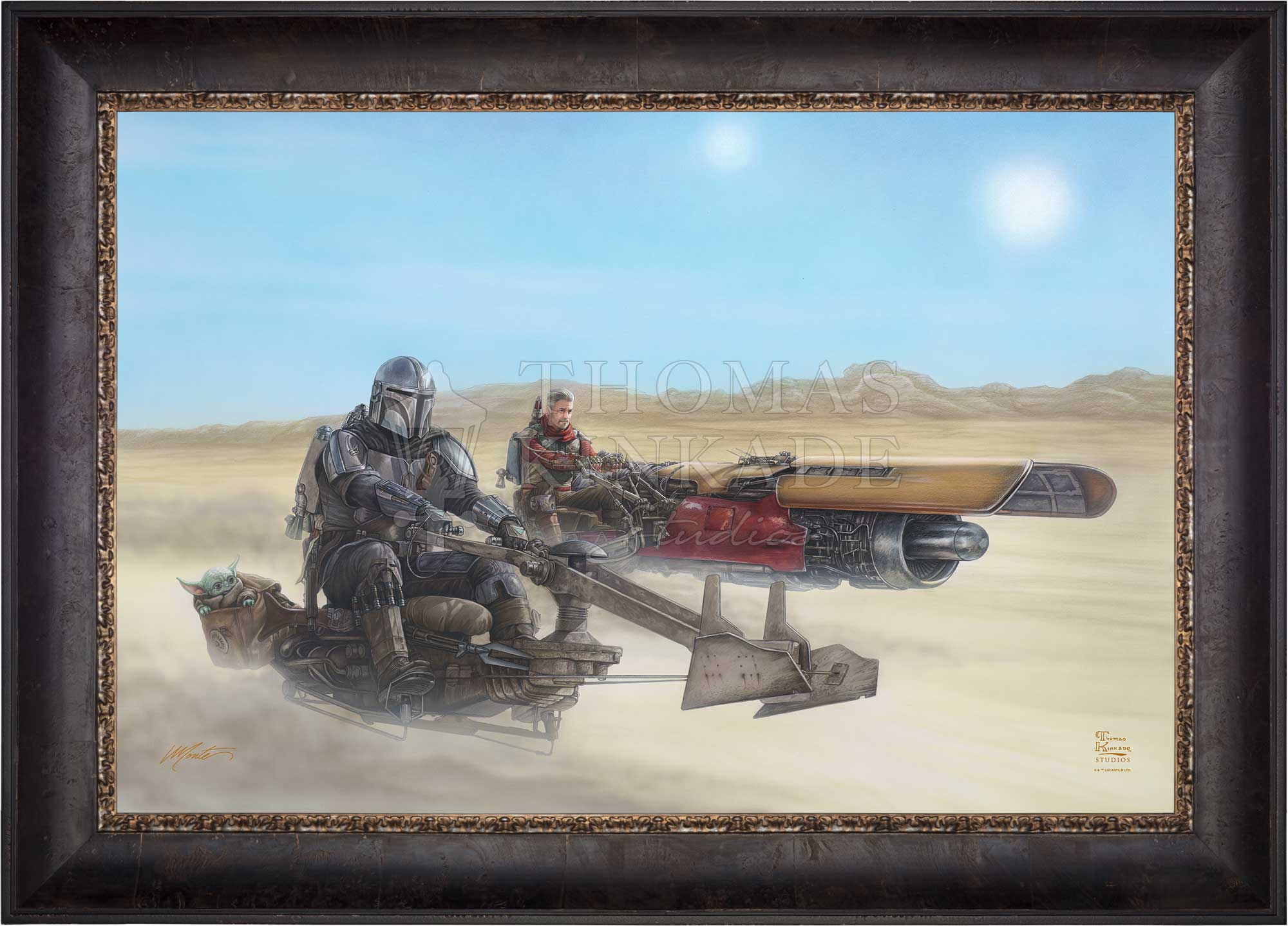 The Mandalorian™ - The Marshal - Limited Edition Canvas - Image 5