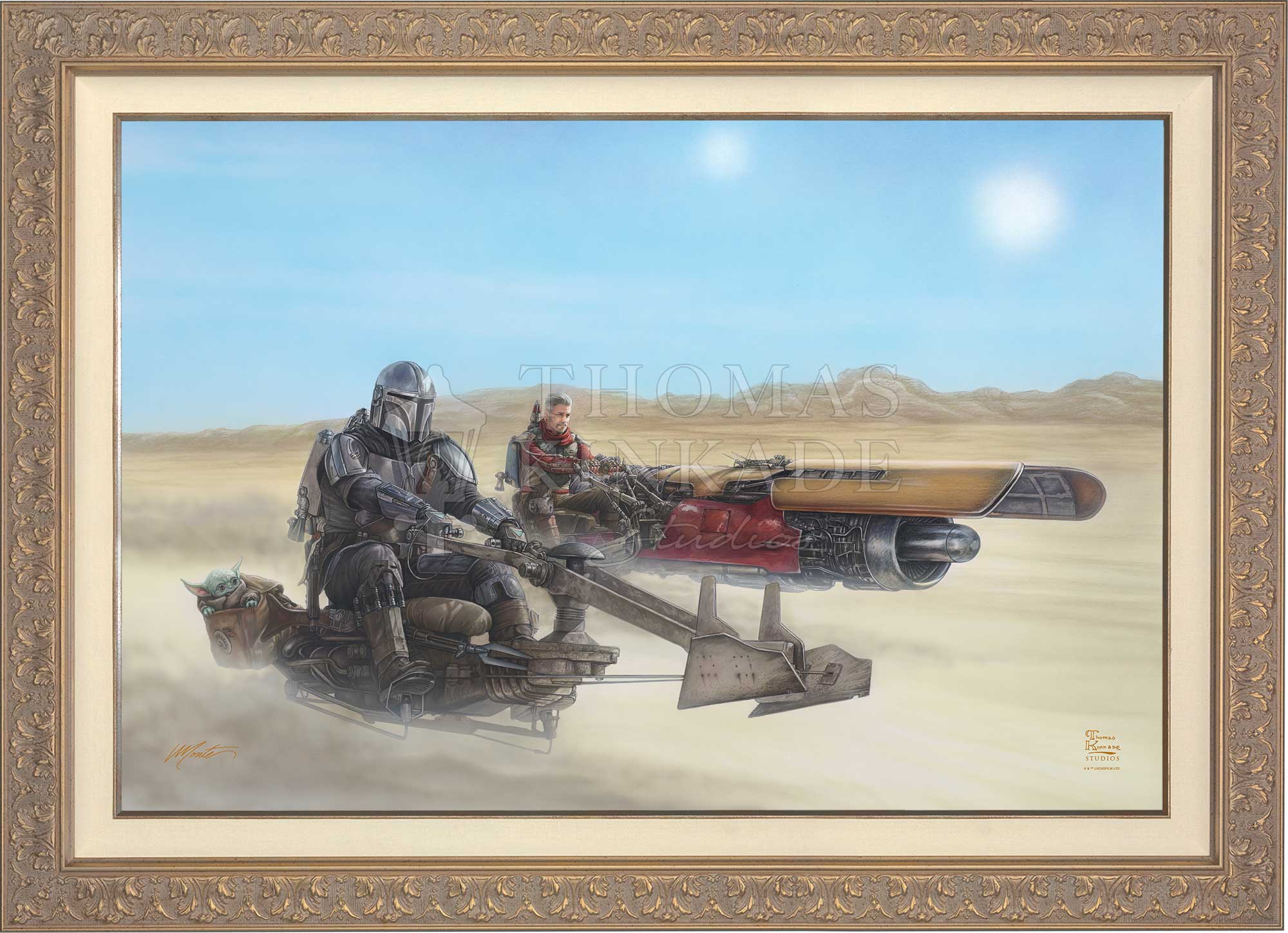 The Mandalorian™ - The Marshal - Limited Edition Canvas - Image 7