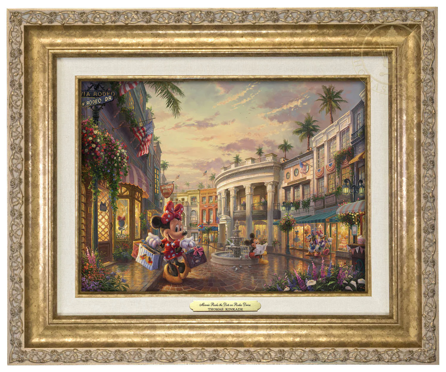Disney Minnie Rocks the Dots on Rodeo Drive - Canvas Classics - Image 2
