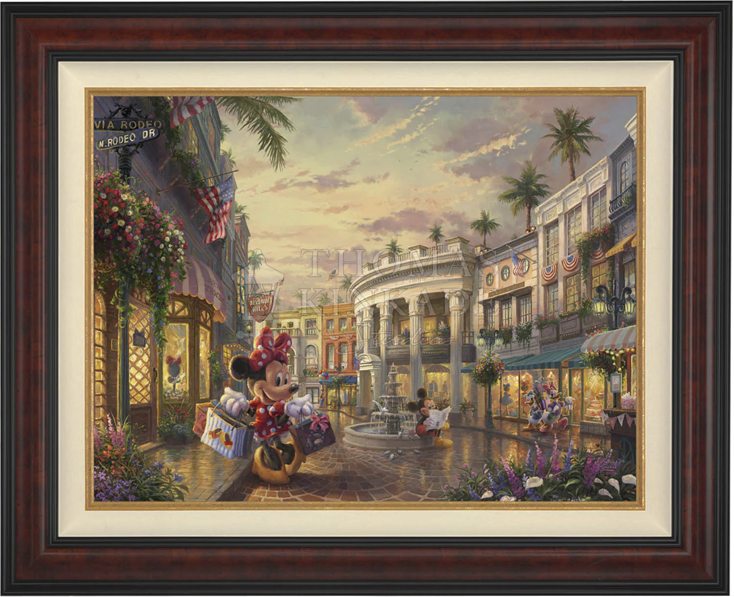 Disney Minnie Rocks the Dots on Rodeo Drive - Limited Edition Canvas