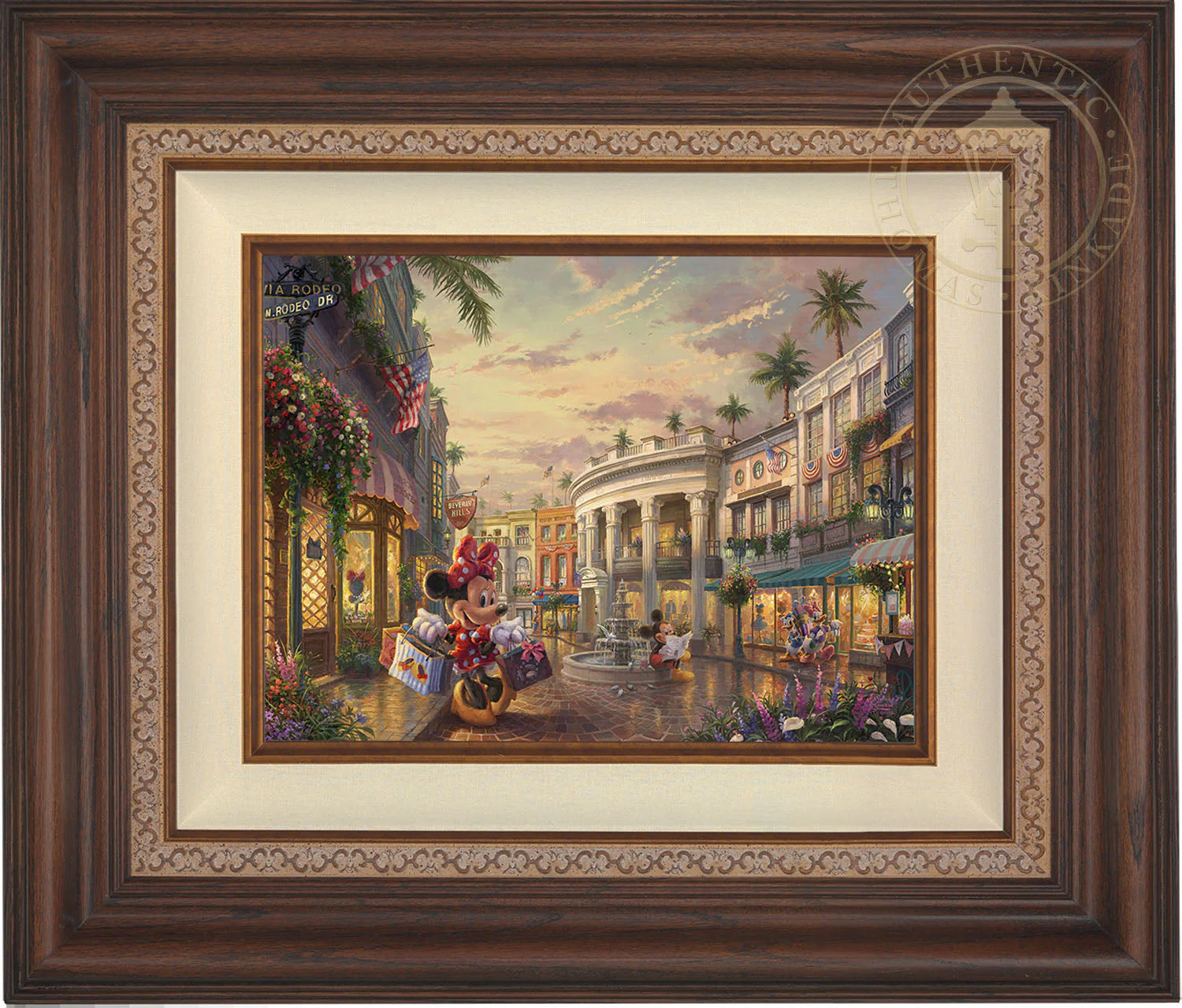 Disney Minnie Rocks the Dots on Rodeo Drive - Limited Edition Canvas - Image 11