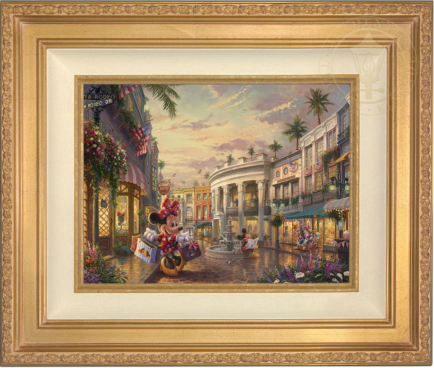Disney Minnie Rocks the Dots on Rodeo Drive - Limited Edition Canvas - Image 2