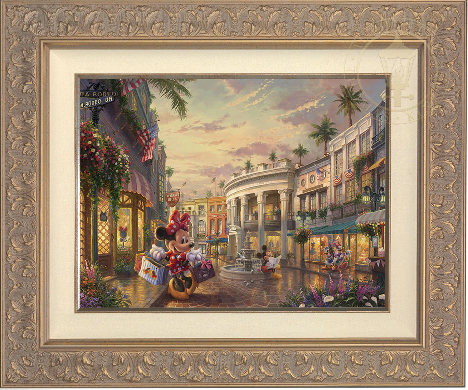 Disney Minnie Rocks the Dots on Rodeo Drive - Limited Edition Canvas - Image 8