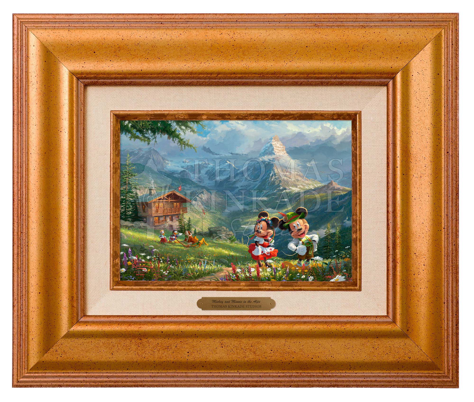 Disney Mickey and Minnie in the Alps - Brushworks - Image 2