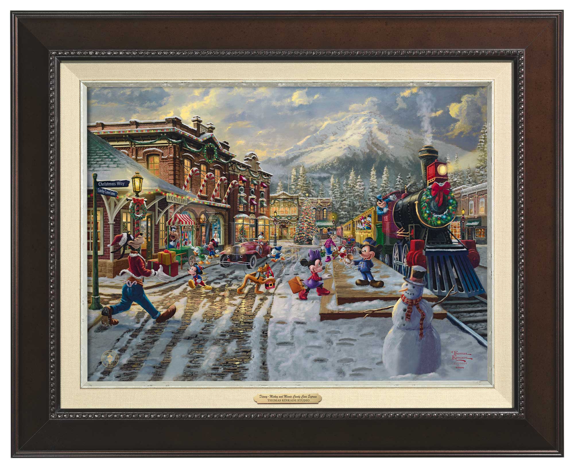Disney Mickey and Minnie Candy Cane Express - Canvas Classics - Image 5
