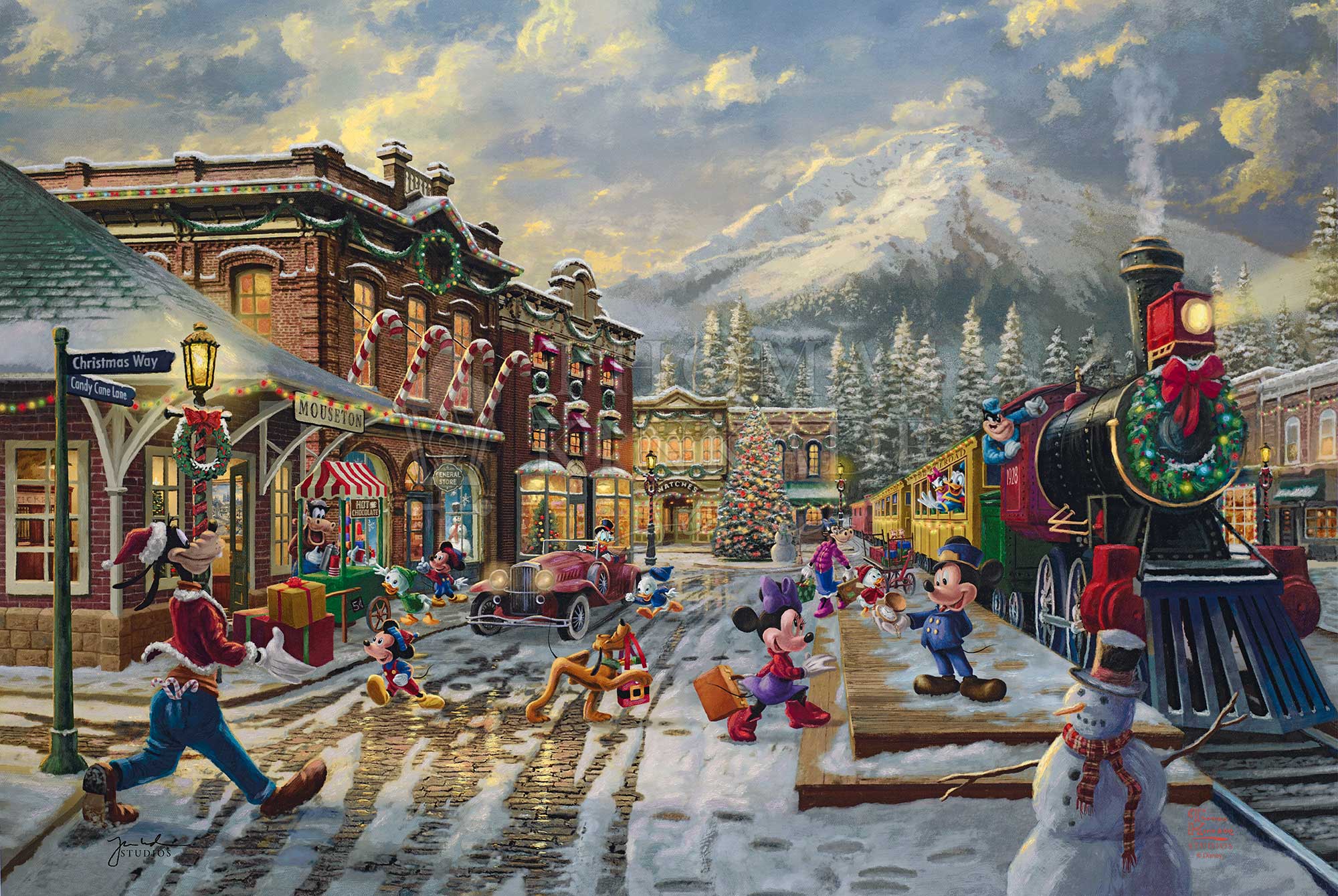 Disney Mickey and Minnie Candy Cane Express - SA Edition - Image 2