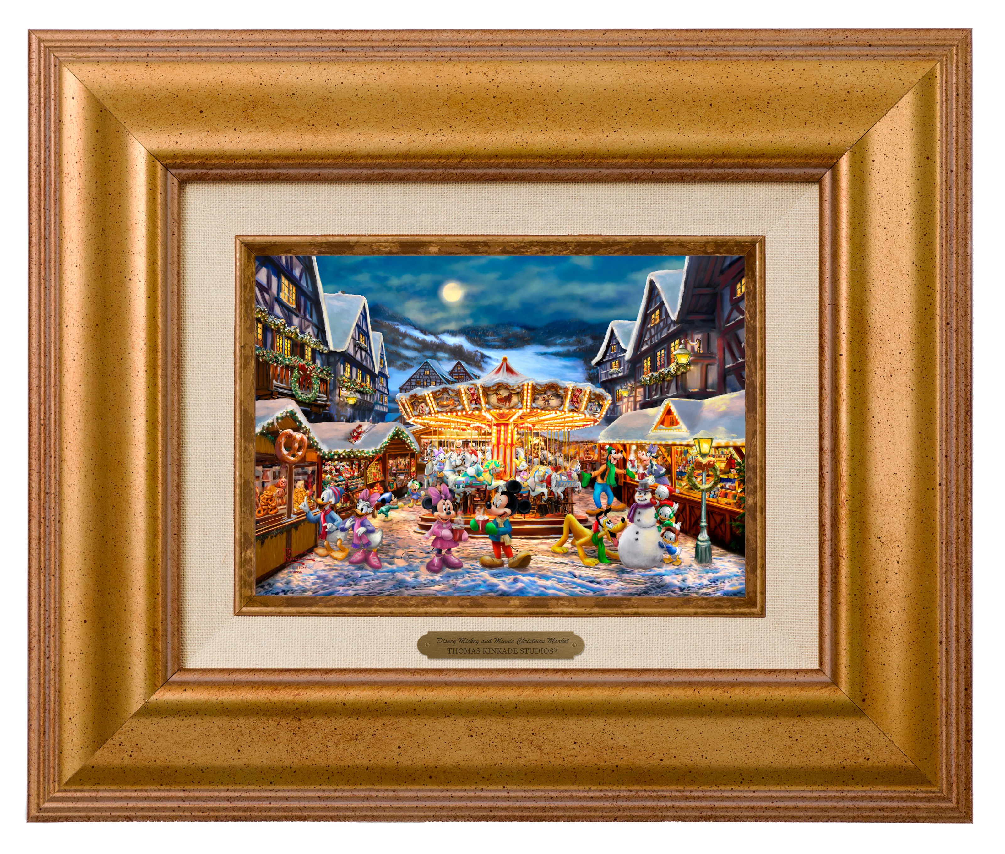 Disney Mickey and Minnie Christmas Market - Brushworks - Image 2