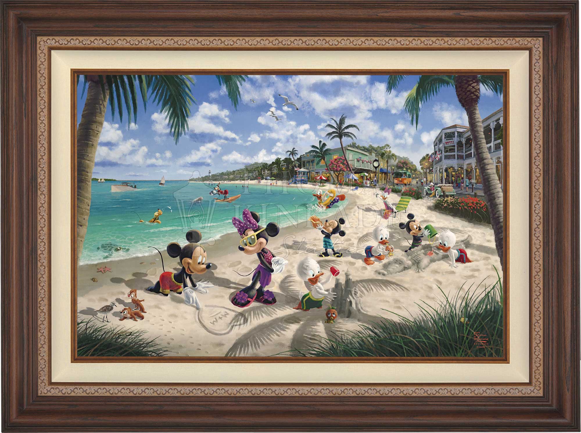 Disney Mickey and Minnie in Florida - Limited Edition Canvas - Image 11