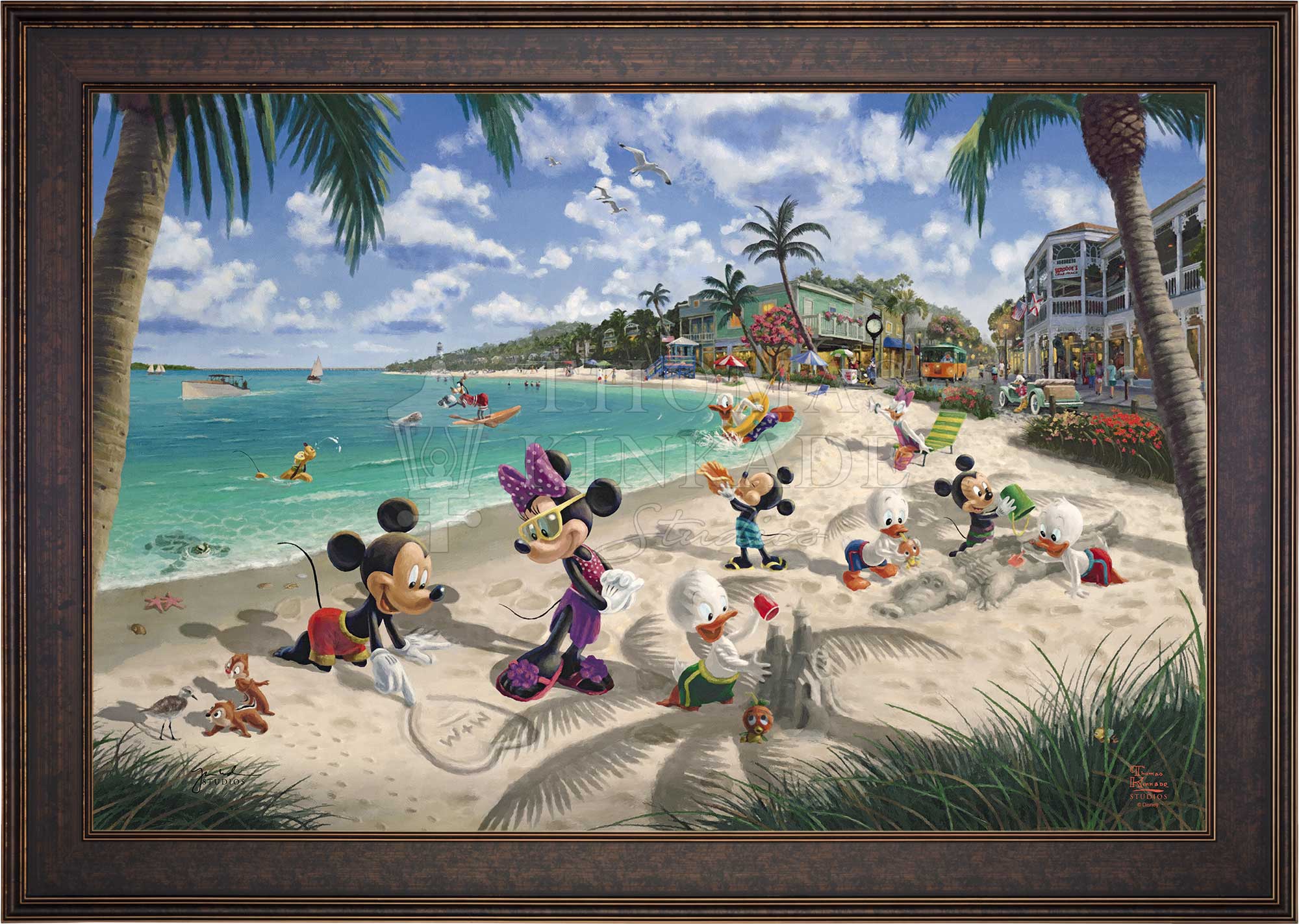 Disney Mickey and Minnie in Florida - Limited Edition Canvas - Image 14