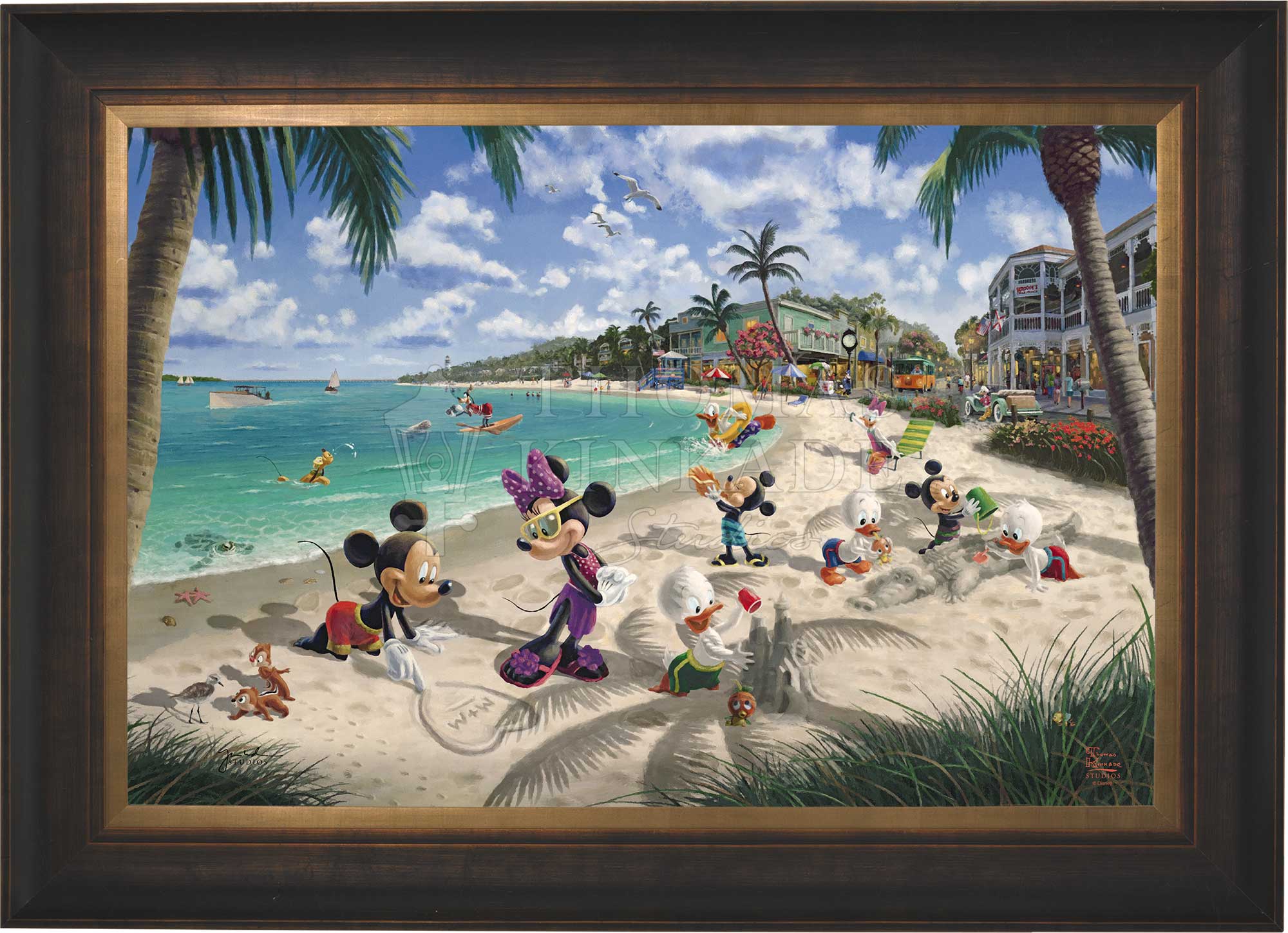 Disney Mickey and Minnie in Florida - Jewel Edition Art - Image 11