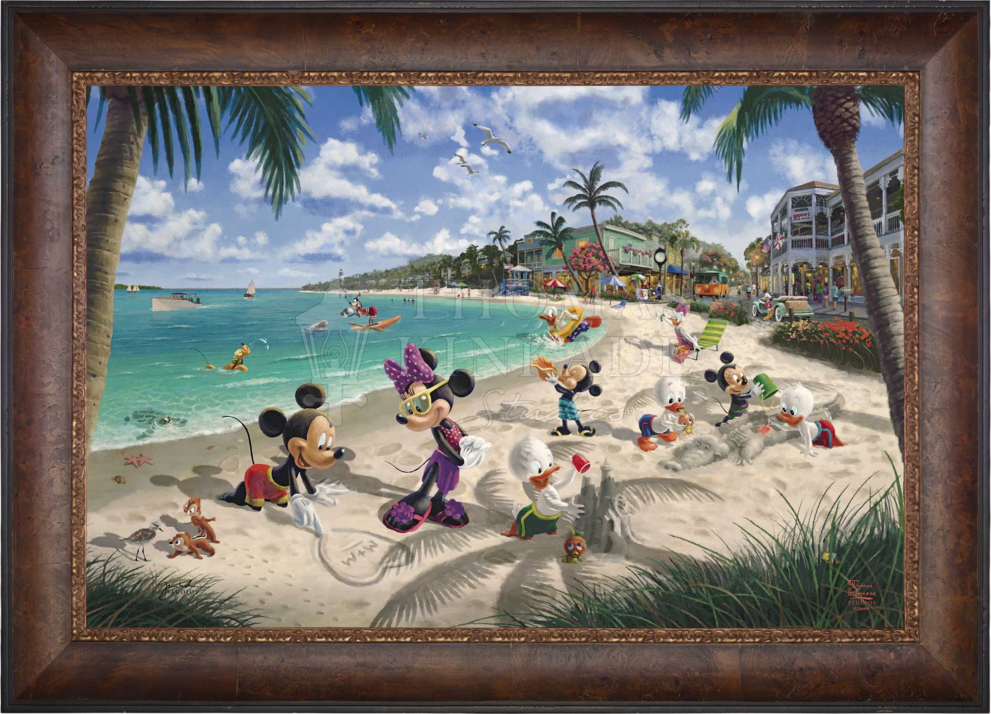 Disney Mickey and Minnie in Florida - Jewel Edition Art - Image 6