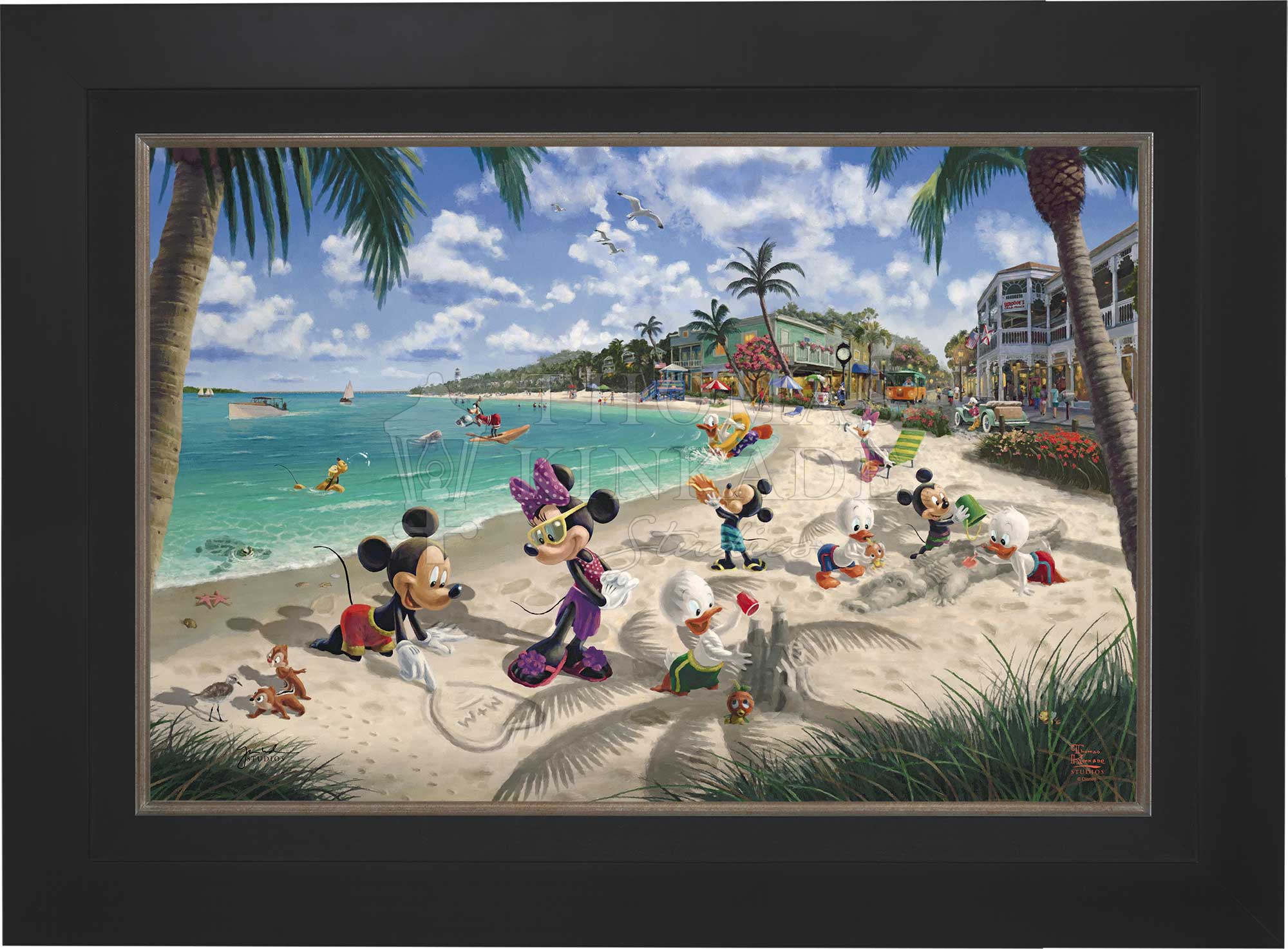 Disney Mickey and Minnie in Florida - Jewel Edition Art - Image 8