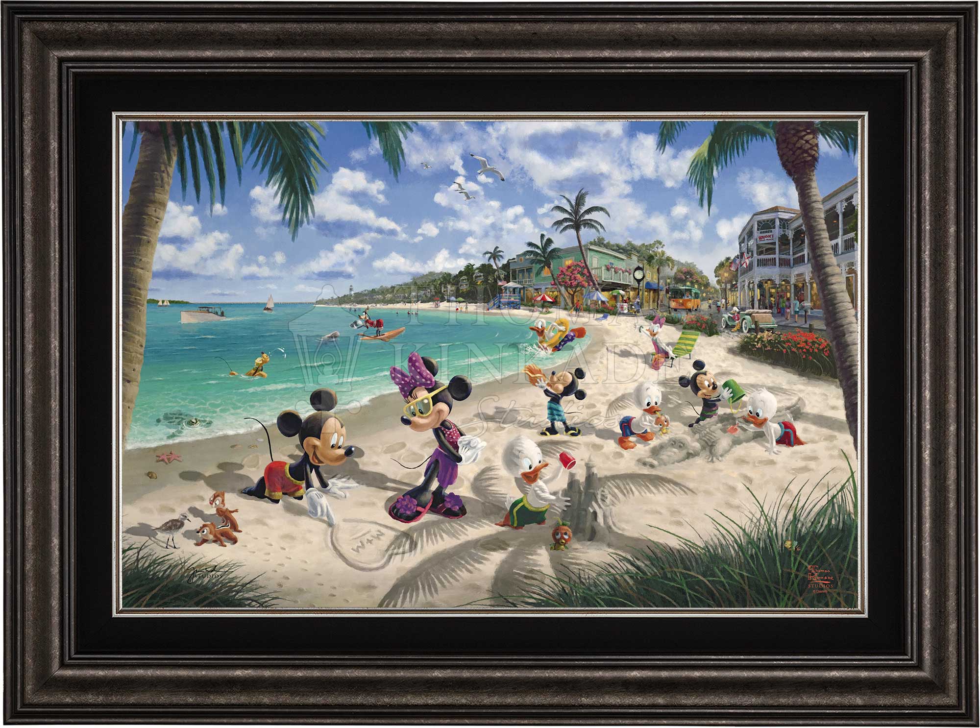 Disney Mickey and Minnie in Florida - Jewel Edition Art - Image 9