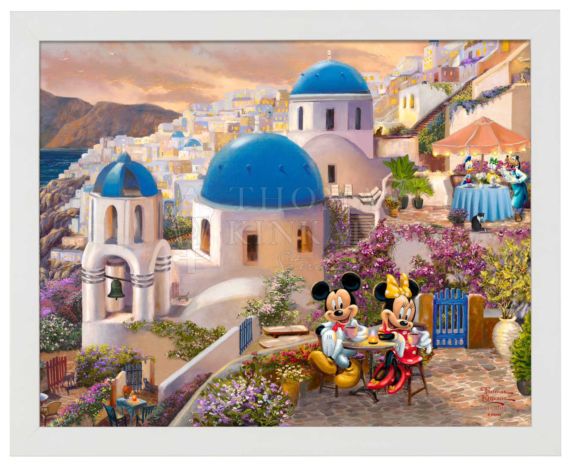 Disney Mickey and Minnie in Greece - Art Prints - Image 4