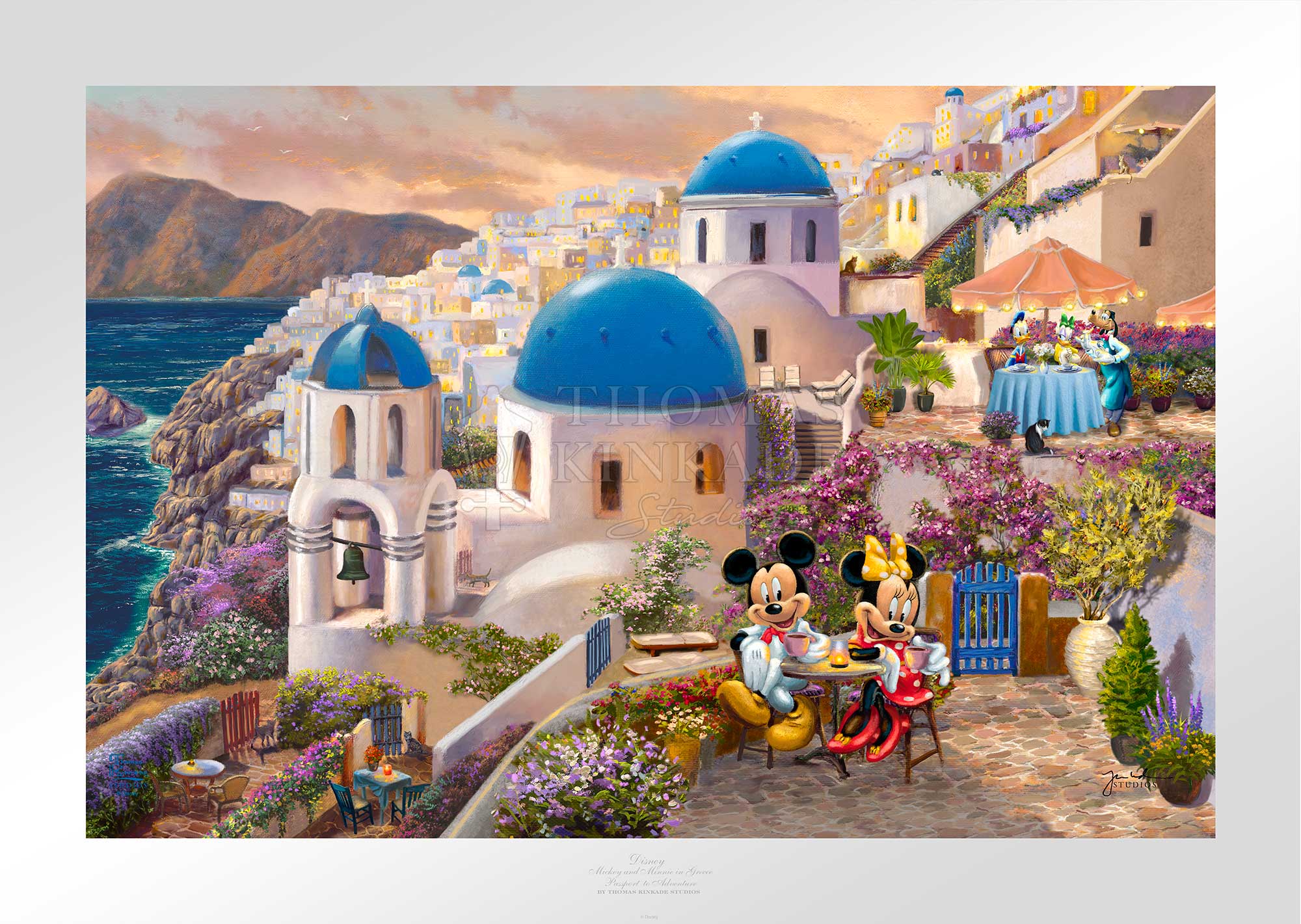 Disney Mickey and Minnie in Greece - Limited Edition Paper - Image 7