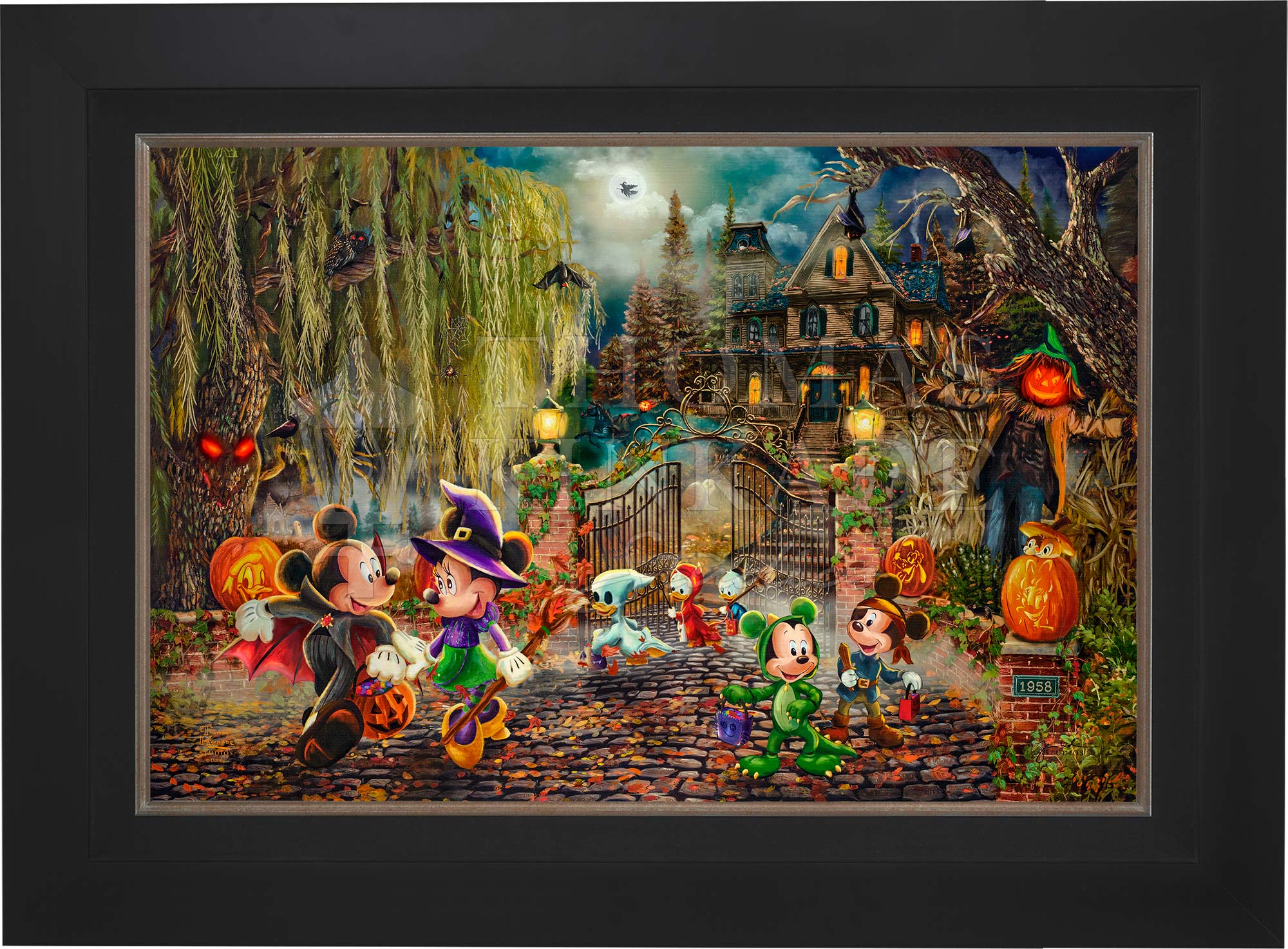 Disney Mickey and Minnie Halloween Fun - Limited Edition Canvas - Image 10