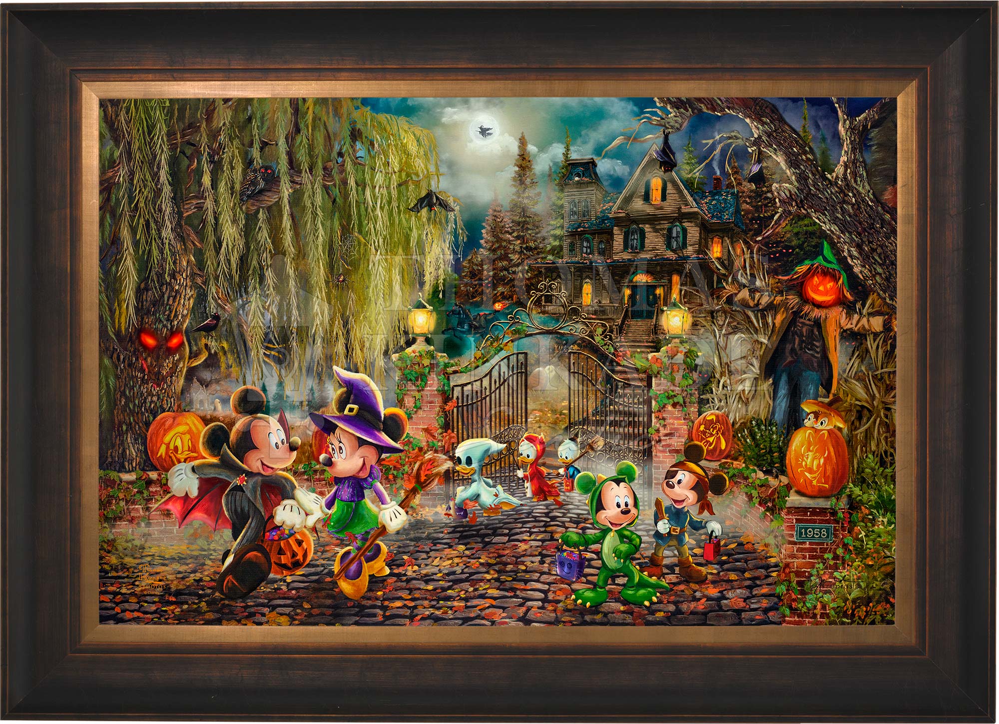 Disney Mickey and Minnie Halloween Fun - Limited Edition Canvas - Image 13