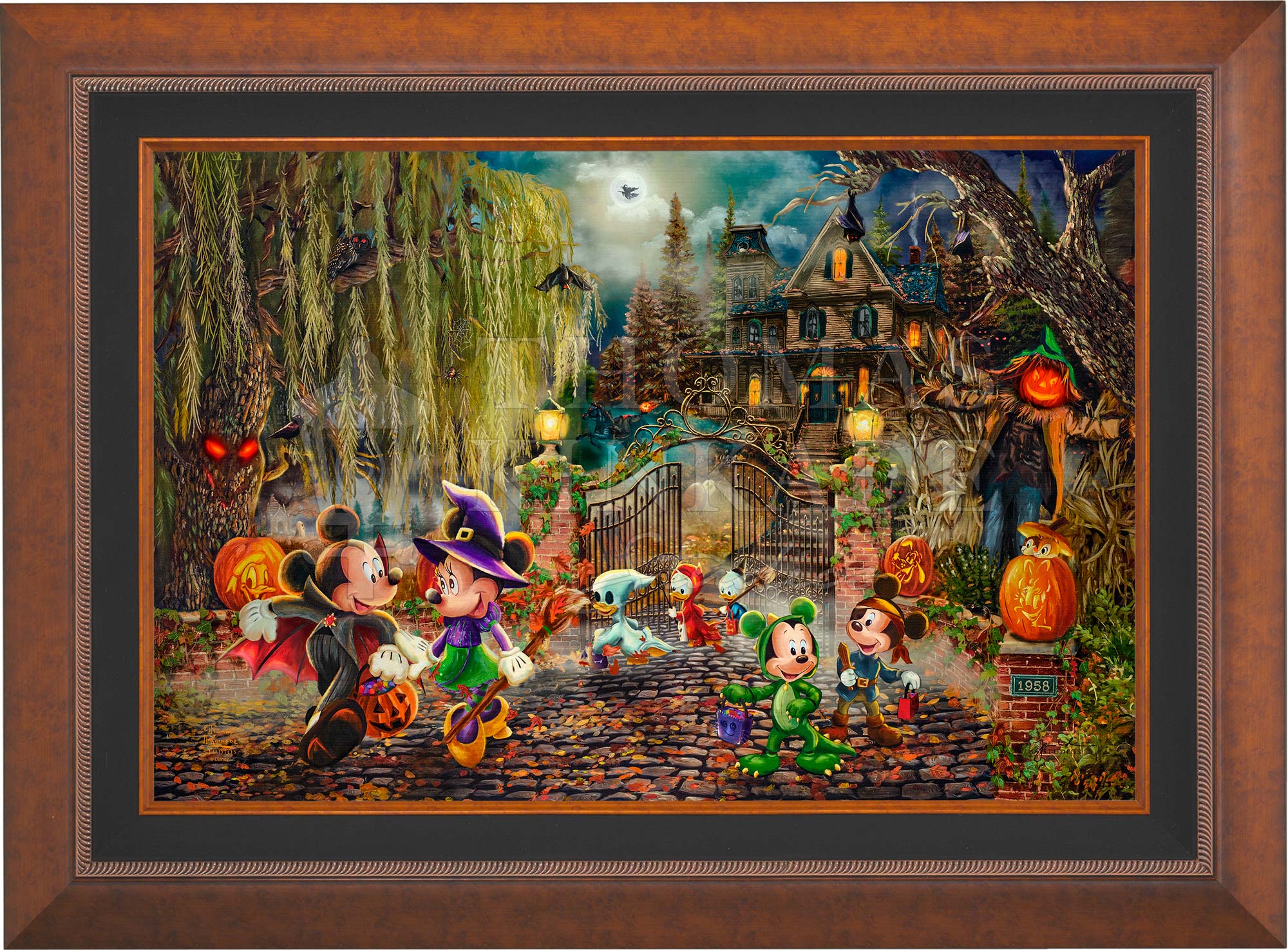 Disney Mickey and Minnie Halloween Fun - Limited Edition Canvas - Image 3