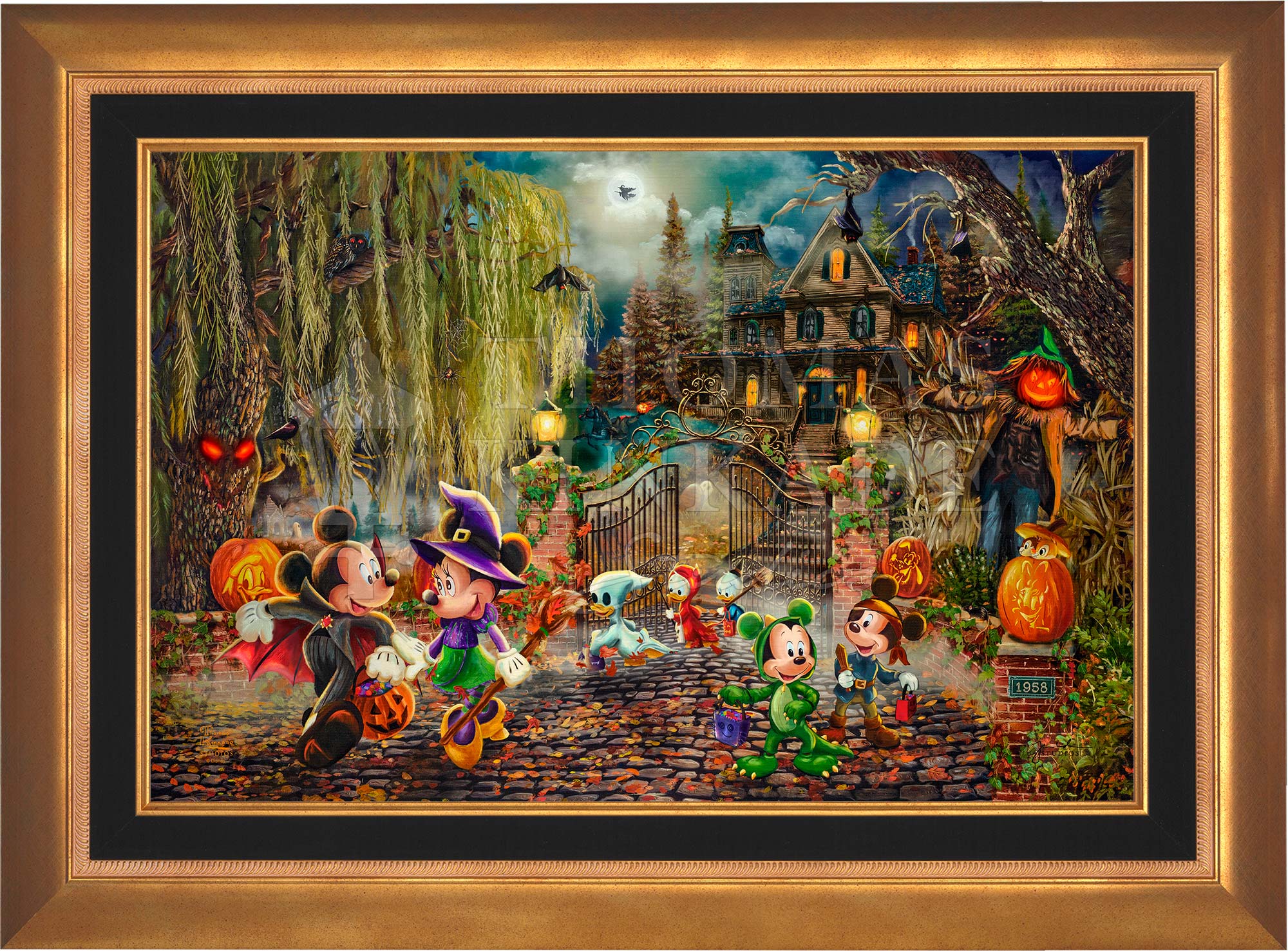 Disney Mickey and Minnie Halloween Fun - Jewel Edition Art