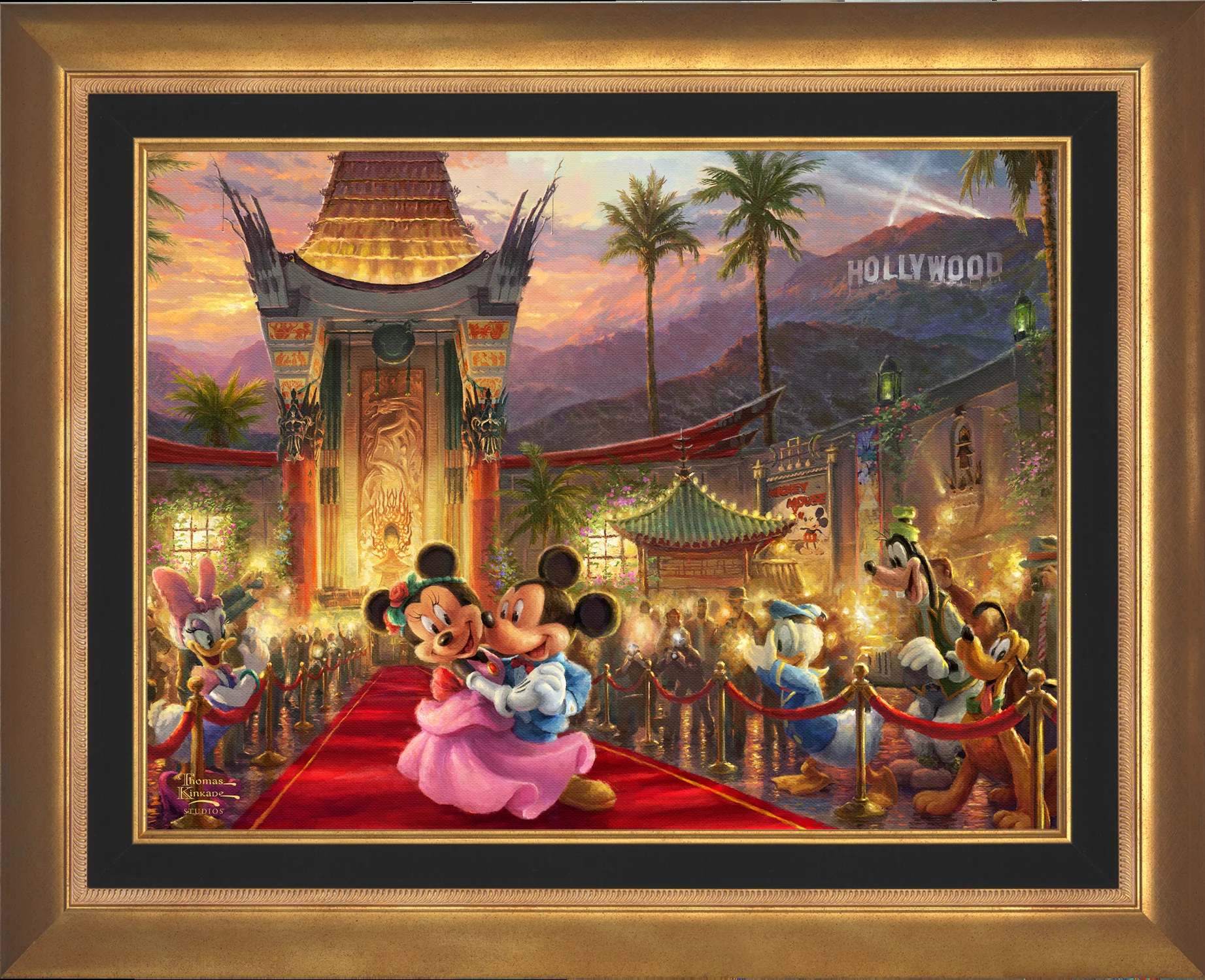 Disney Mickey and Minnie in Hollywood - Limited Edition Canvas - Image 4