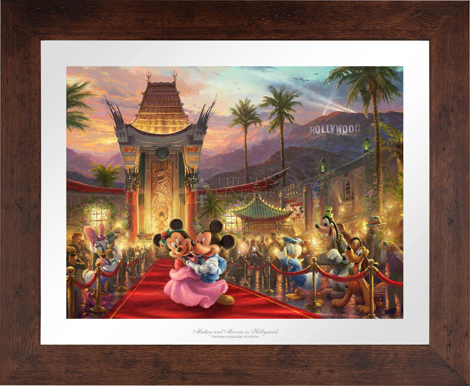 Disney Mickey and Minnie in Hollywood - Limited Edition Paper