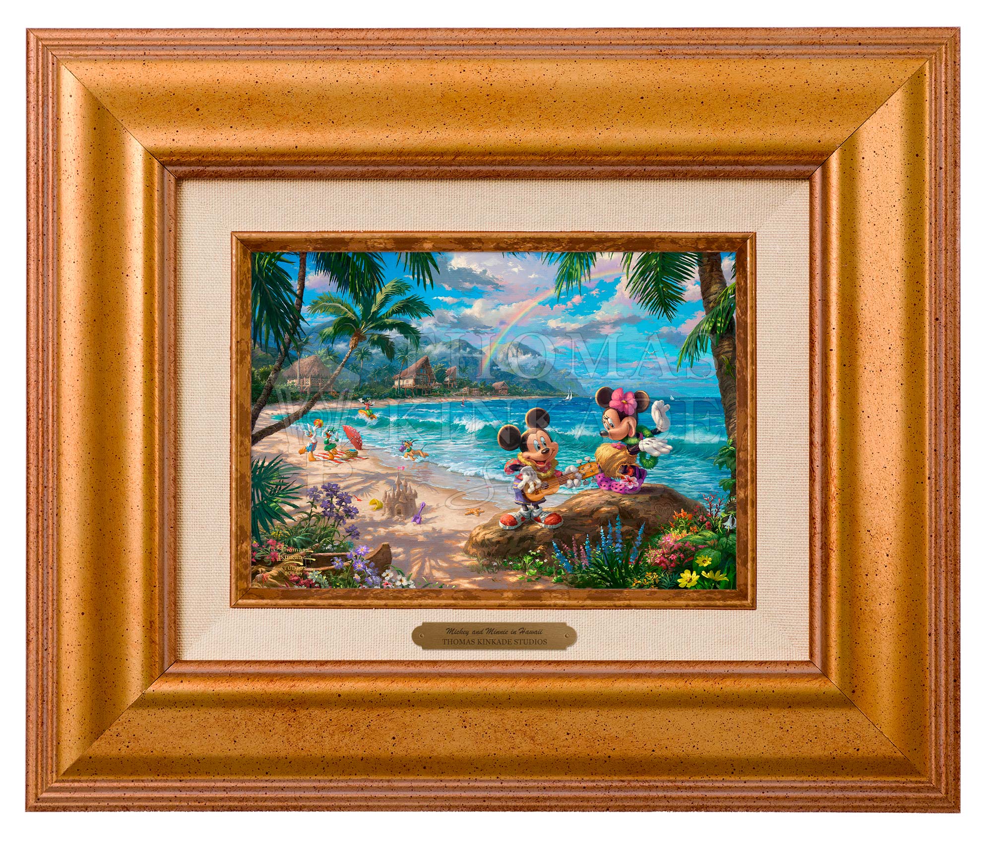 Disney Mickey and Minnie in Hawaii - Brushworks - Image 2