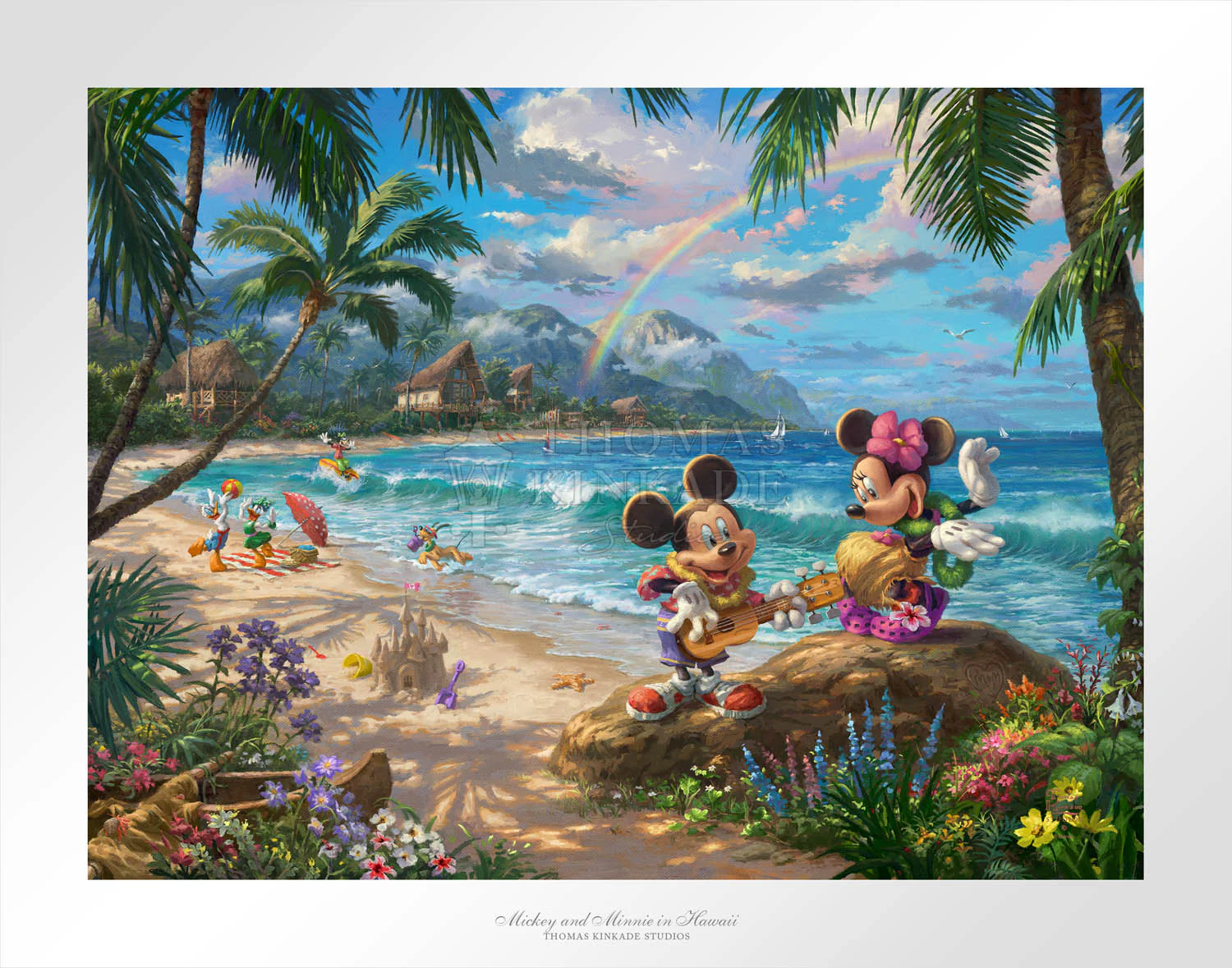 Disney Mickey and Minnie in Hawaii - Limited Edition Paper - Image 7