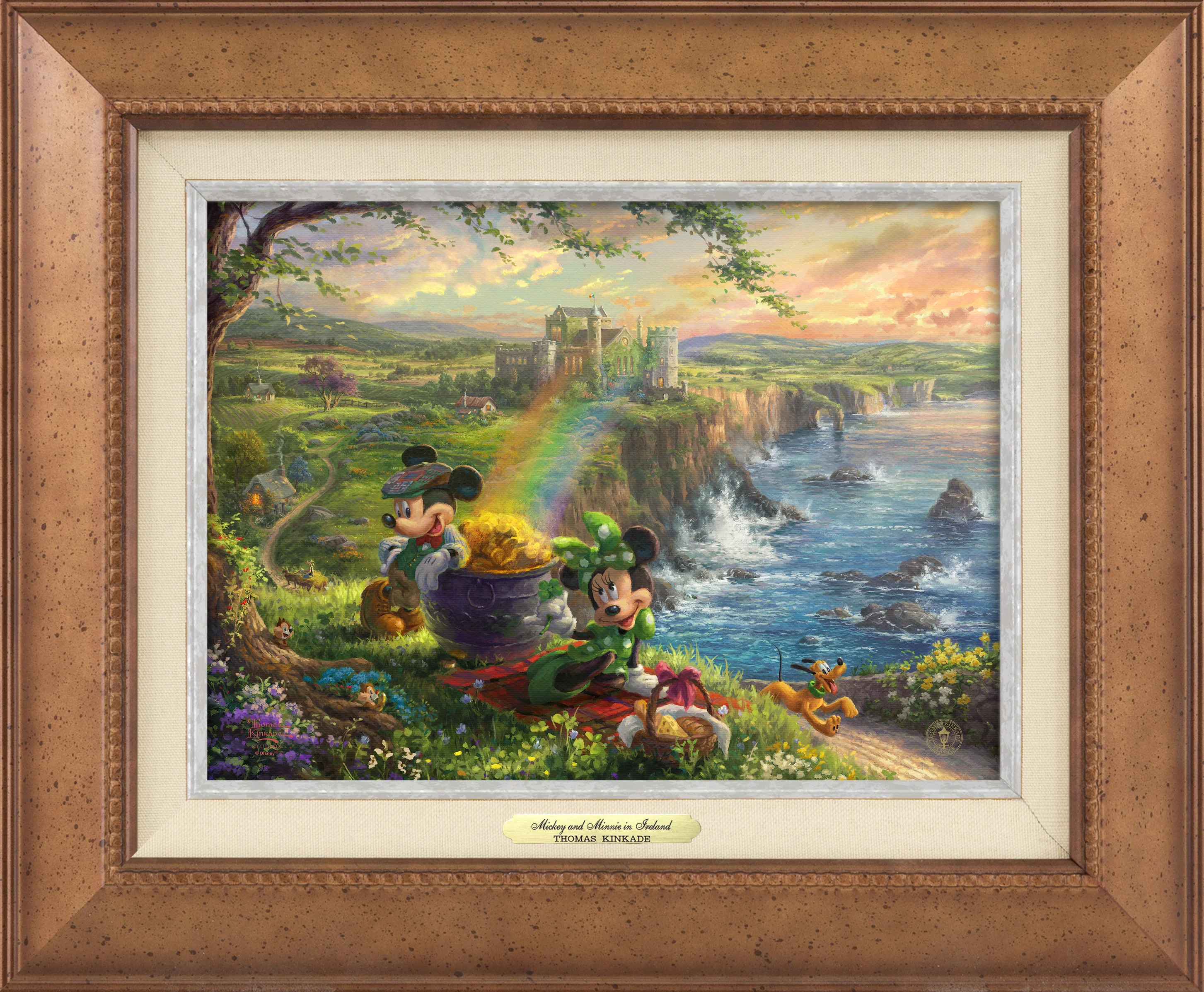 Disney Mickey and Minnie in Ireland - Canvas Classics - Image 4