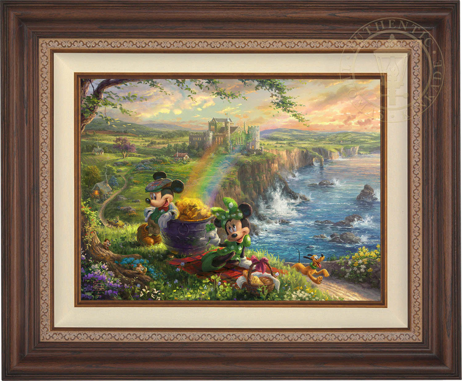 Disney Mickey and Minnie in Ireland - Limited Edition Canvas - Image 11