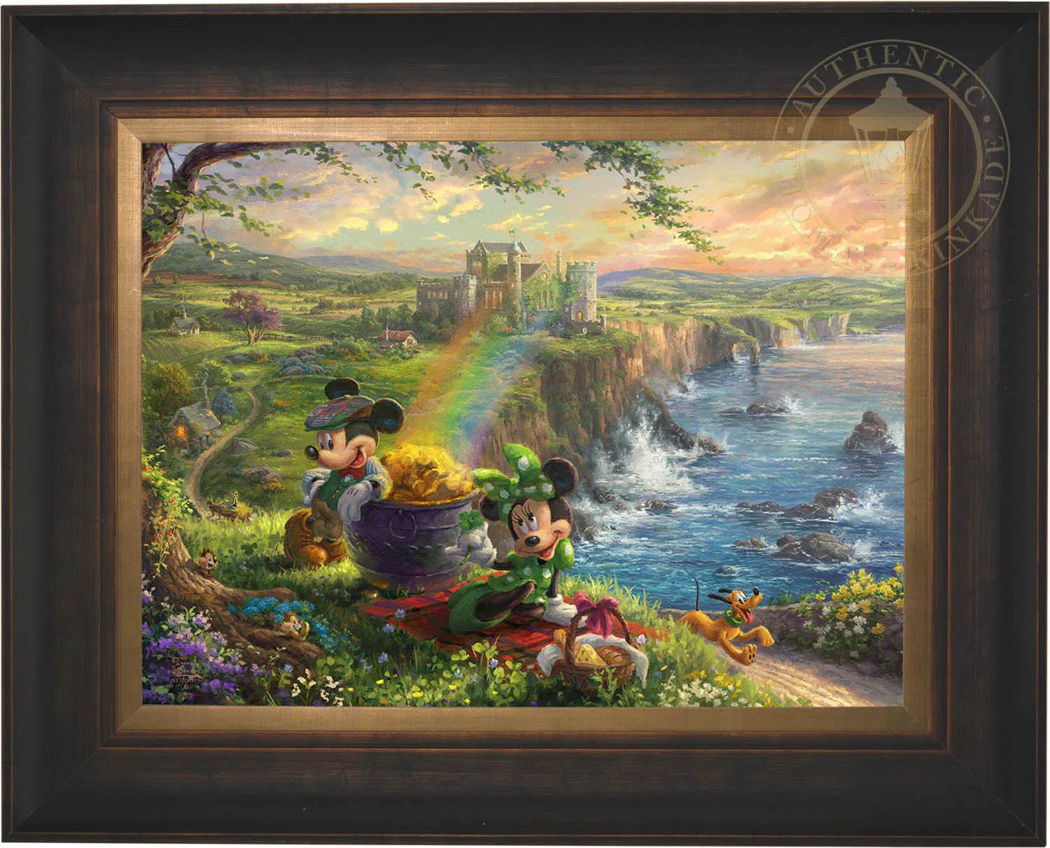Disney Mickey and Minnie in Ireland - Limited Edition Canvas - Image 12