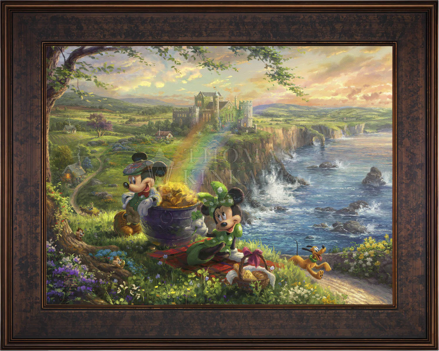 Disney Mickey and Minnie in Ireland - Limited Edition Canvas - Image 13