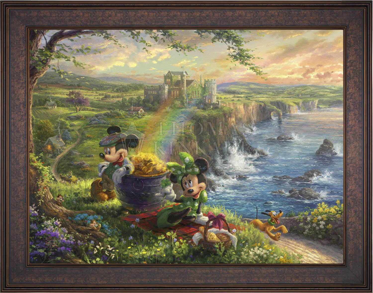 Disney Mickey and Minnie in Ireland - Limited Edition Canvas - Image 14