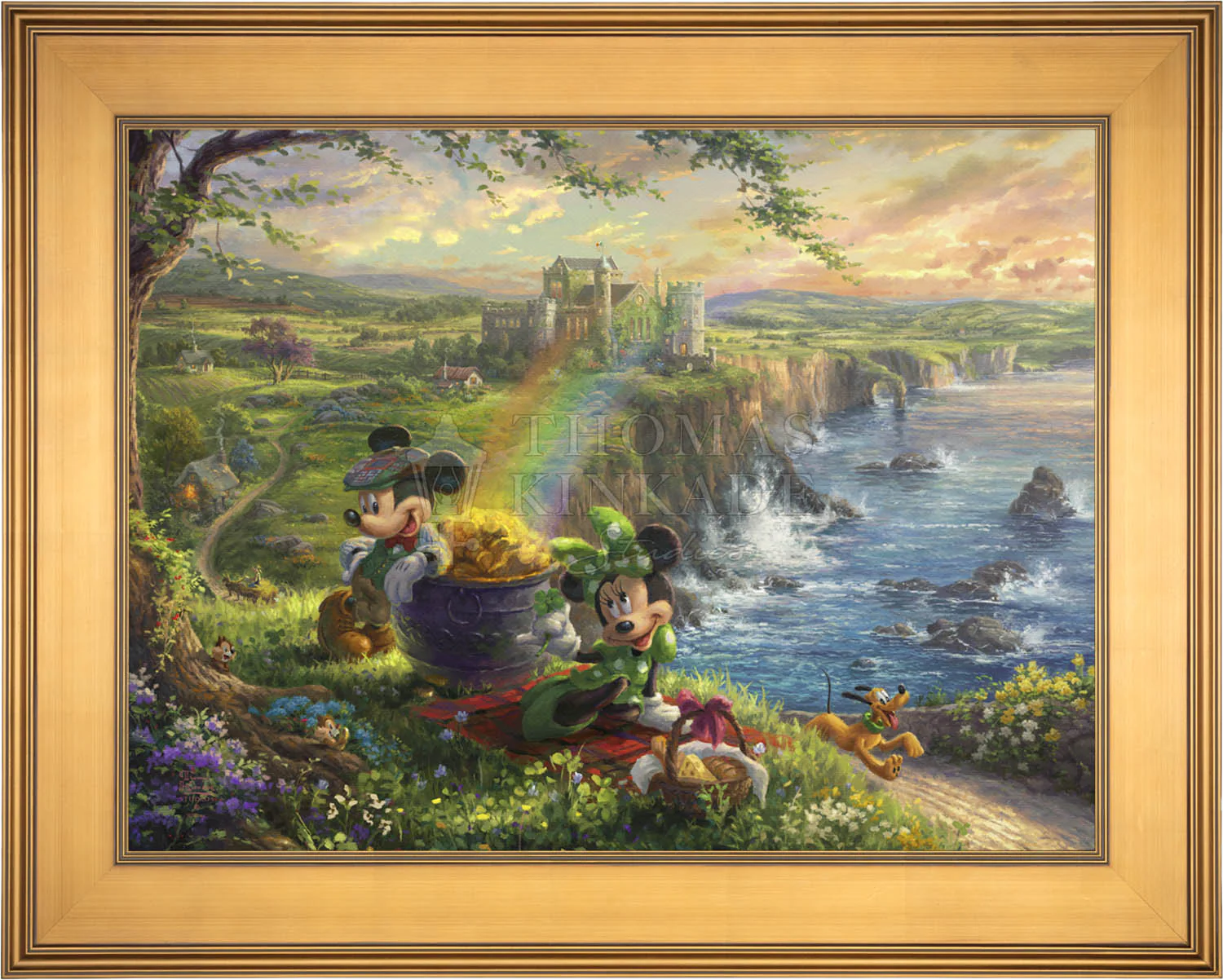 Disney Mickey and Minnie in Ireland - Limited Edition Canvas - Image 15