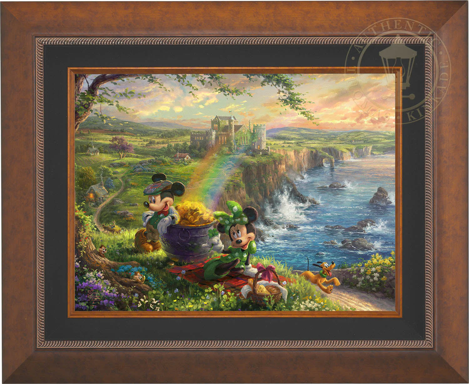 Disney Mickey and Minnie in Ireland - Limited Edition Canvas - Image 3