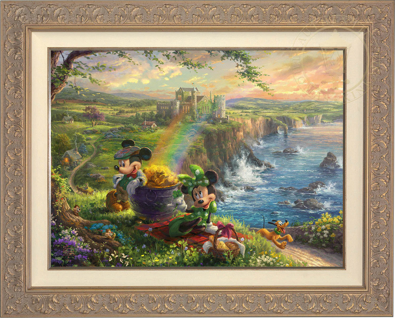 Disney Mickey and Minnie in Ireland - Limited Edition Canvas - Image 8