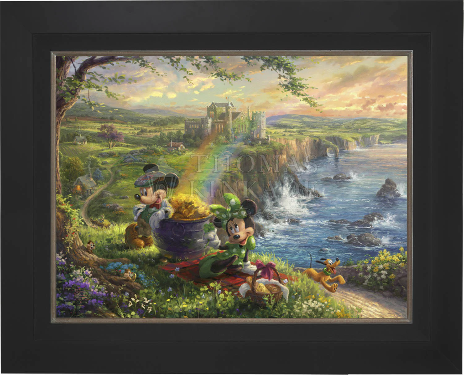 Disney Mickey and Minnie in Ireland - Jewel Edition Art - Image 9